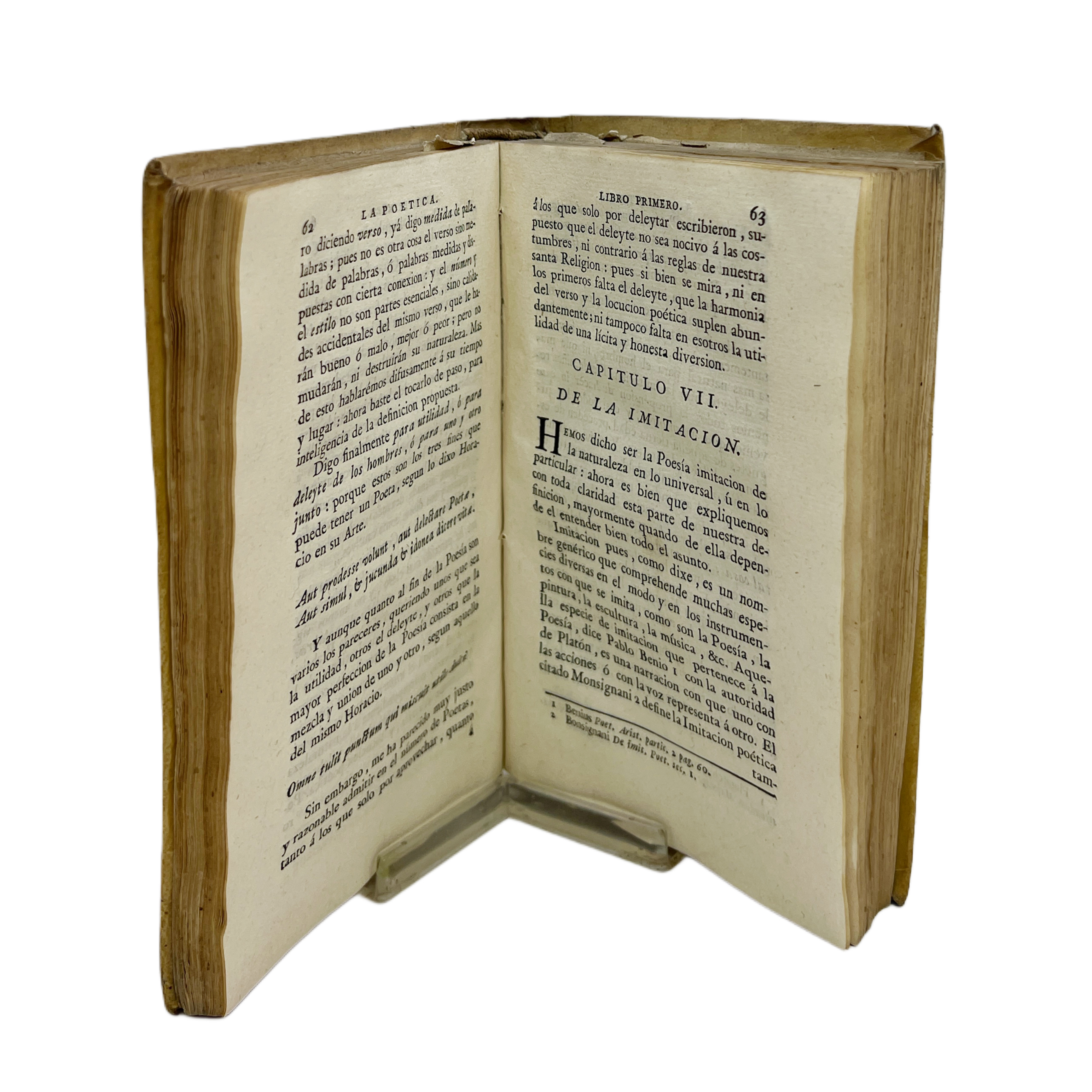 LA POETICA O REGLAS DE LA POESÍA EN GENERAL , Y DE SUS PRINCIPALES ESPECIES, POR DON IGNACIO DE LUZAN..,