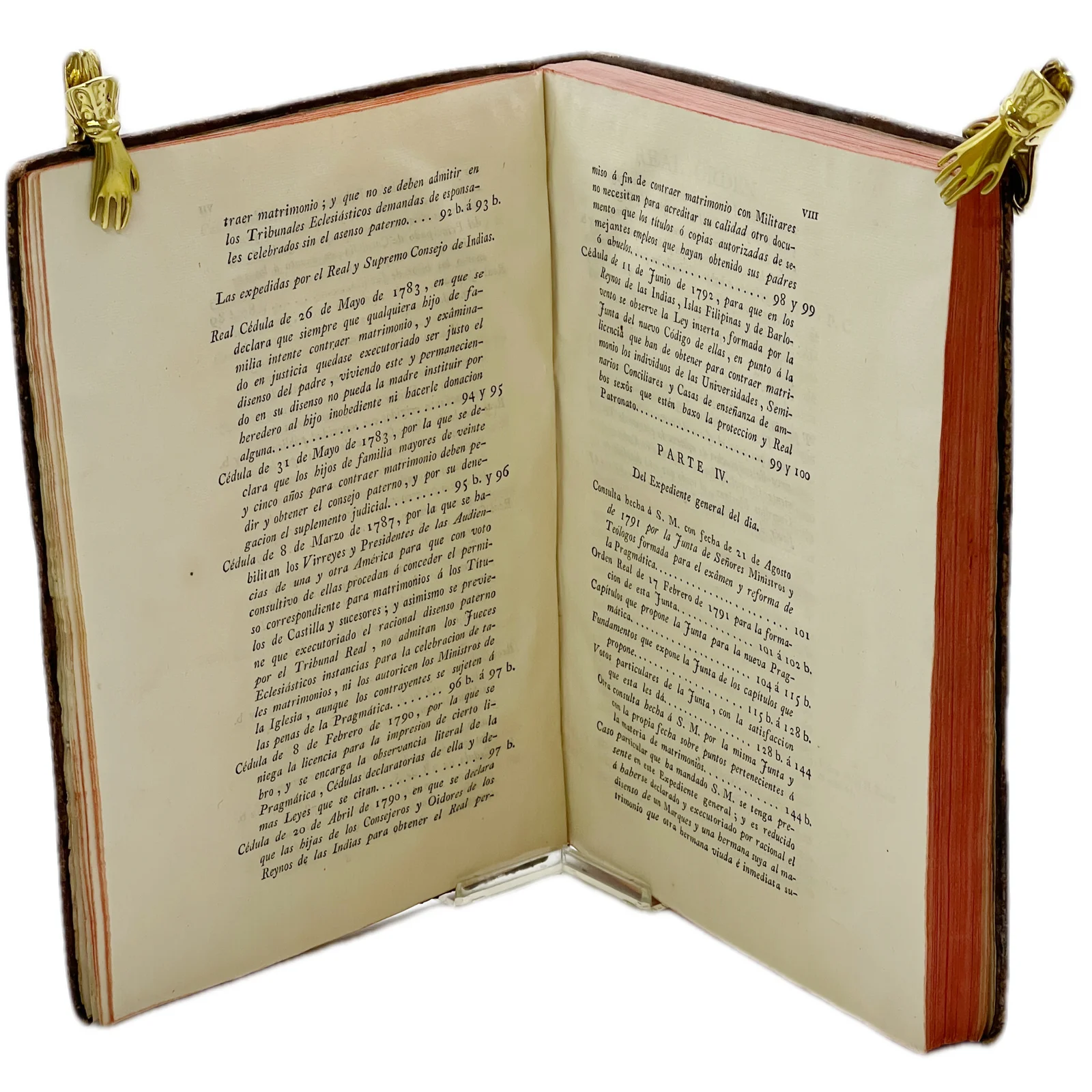 EXTRACTO DEL EXPEDIENTE GENERAL CONSULTIVO, QUE PENDE EN EL CONSEJO EN VIRTUD DE ÓRDEN DE S. M. DE 22 DE ABRIL DE 1793 SOBRE SI CONVENDRÁ LIMITAR LA REAL PRAGMÁTICA DE CASAMIENTOS DE 2 DE MARZO DE 1776 A LAS CLASES ILUSTRES Y NOBLES, DEROANDOLA POR L