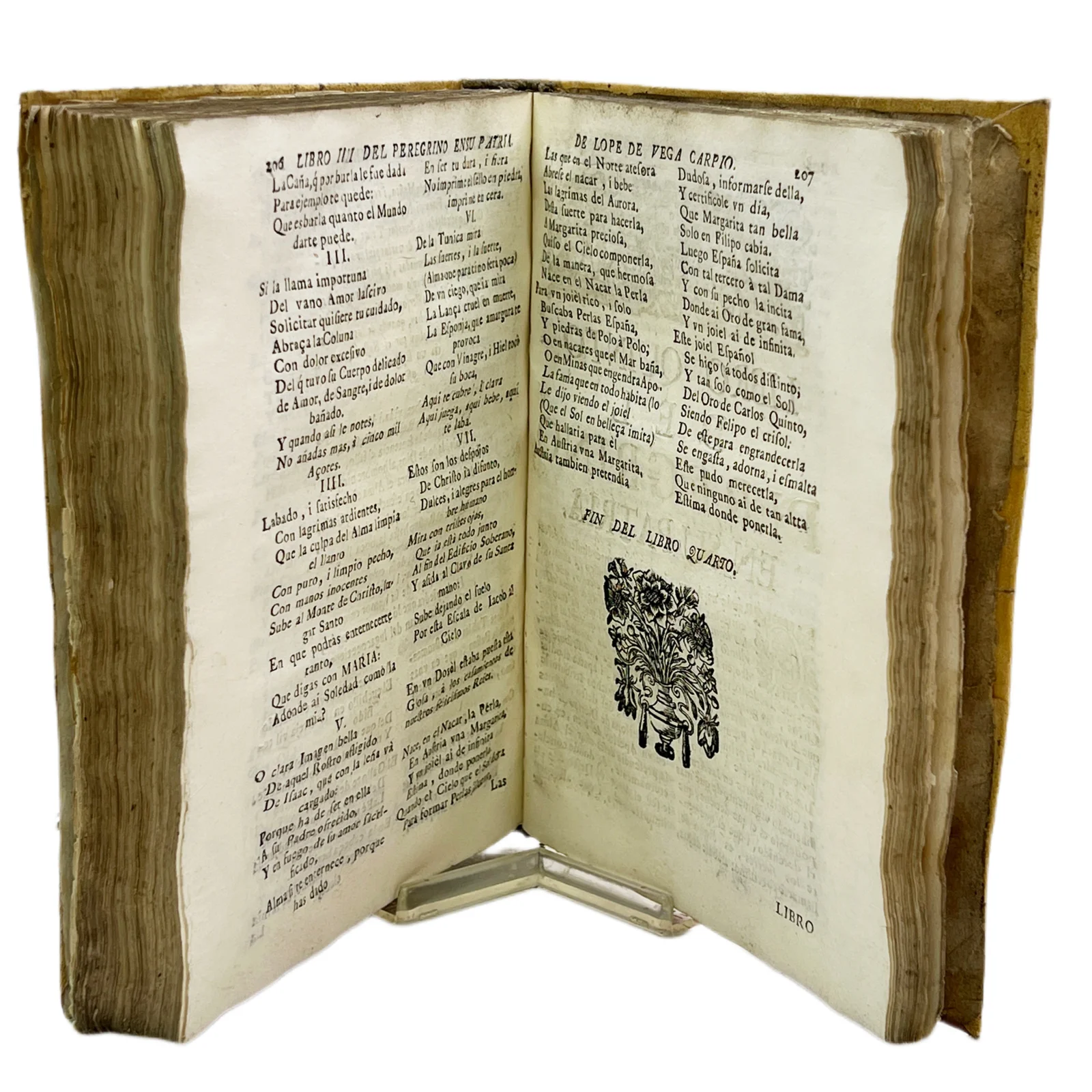 EL PEREGRINO EN SU PATRIA DE FR. LOPE FÉLIX DE VEGA CARPIO, DEL ORDEN DE SAN JUAN, PRINCIPE DE LOS POETAS ESPAÑOLES DEDICADO A LA SEÑORA DOÑA LUISA AUGUSTINA PRIETO DE AEDO, DUQUESA DE GALLEGOS