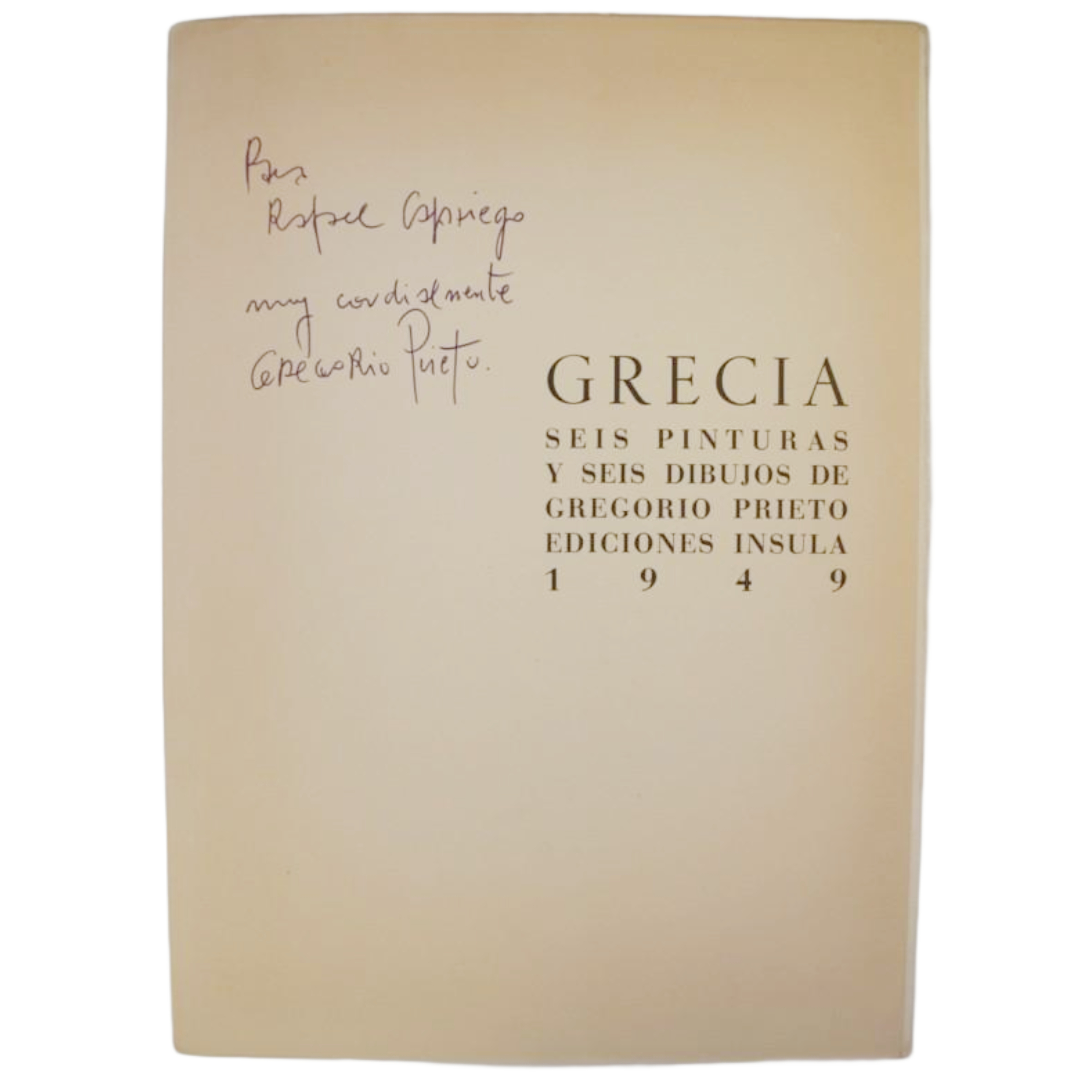 GREGORIO PRIETO - GRECIA (SEIS PINTURAS Y SEIS DIBUJOS) - 1949