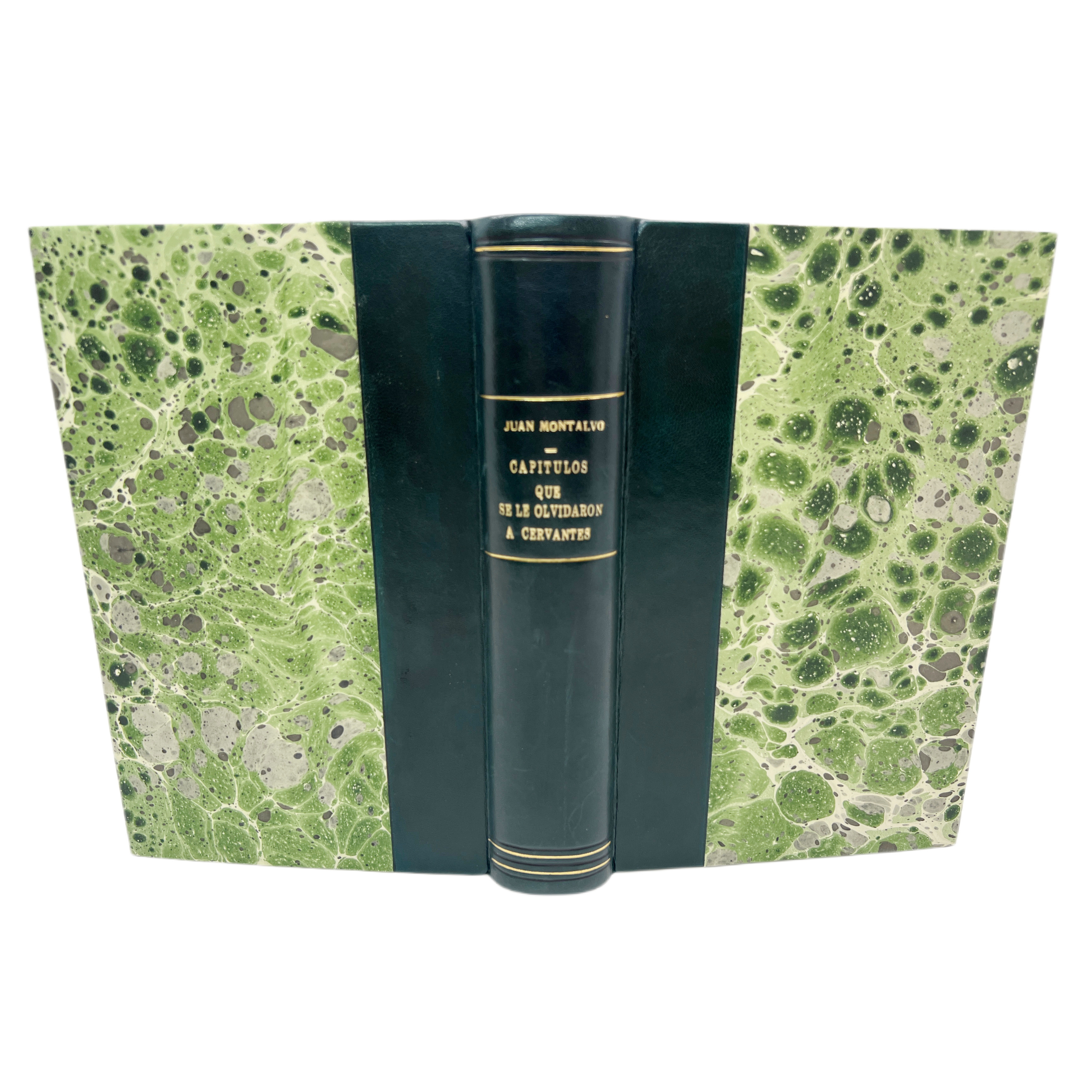 CAPÍTULOS QUE SE LE OLVIDARON A CERVANTES. ENSAYO DE IMITACIÓN DE UN LIBRO INIMITABLE. OBRA POSTUMA DE JUAN MONTALVO