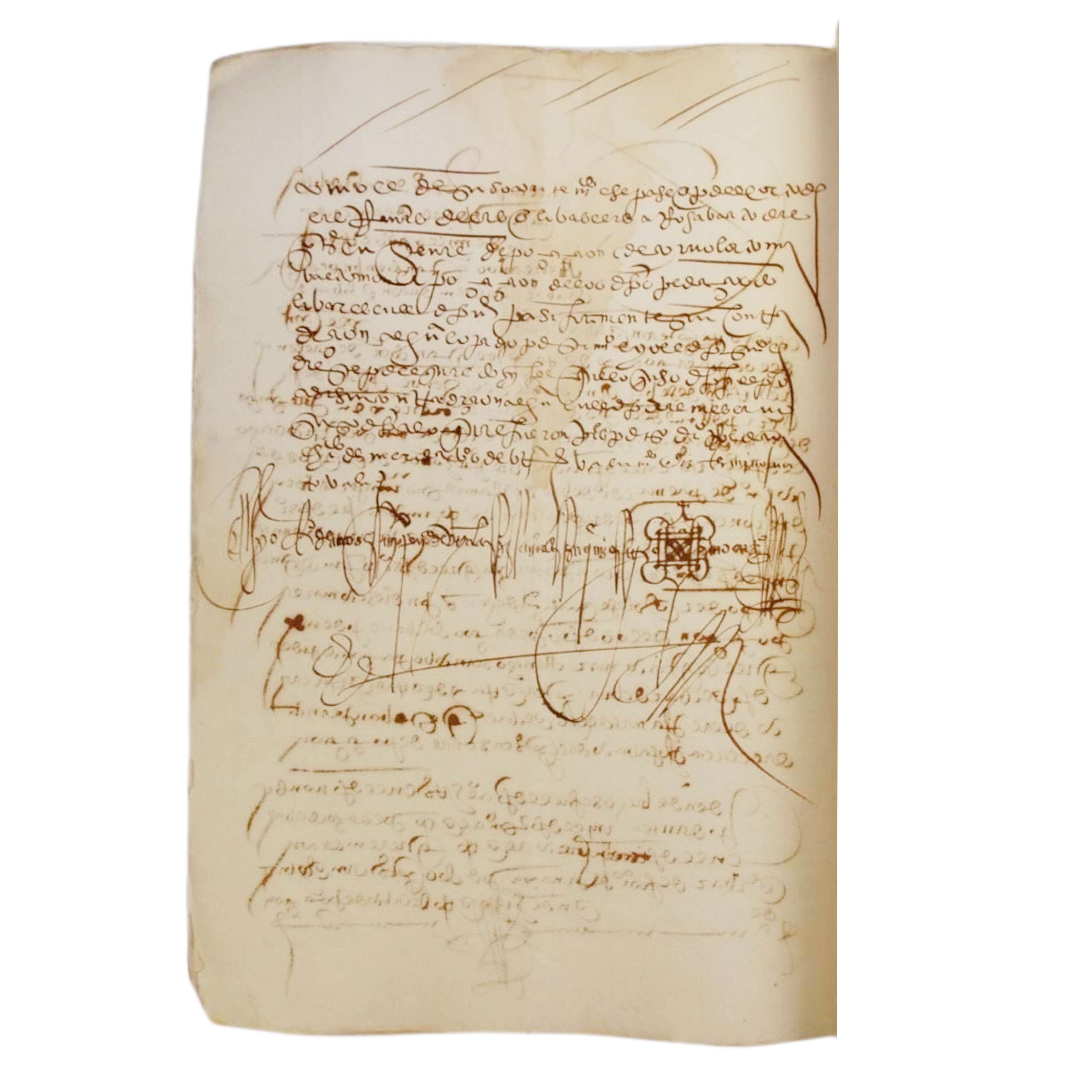 VARIOS AUTORES - VENTA DE UN OLIVAR EN UTRERA (SEVILLA) - 1535