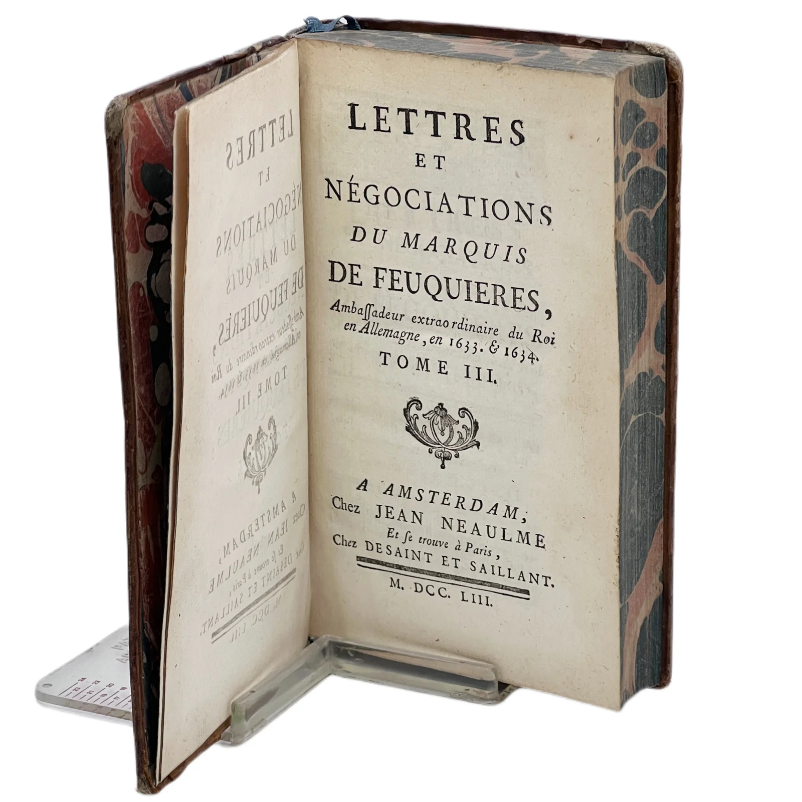 LETTRES ET NÉGOCIATIONS DU MARQUIS DE FEUQUIERES TOME III