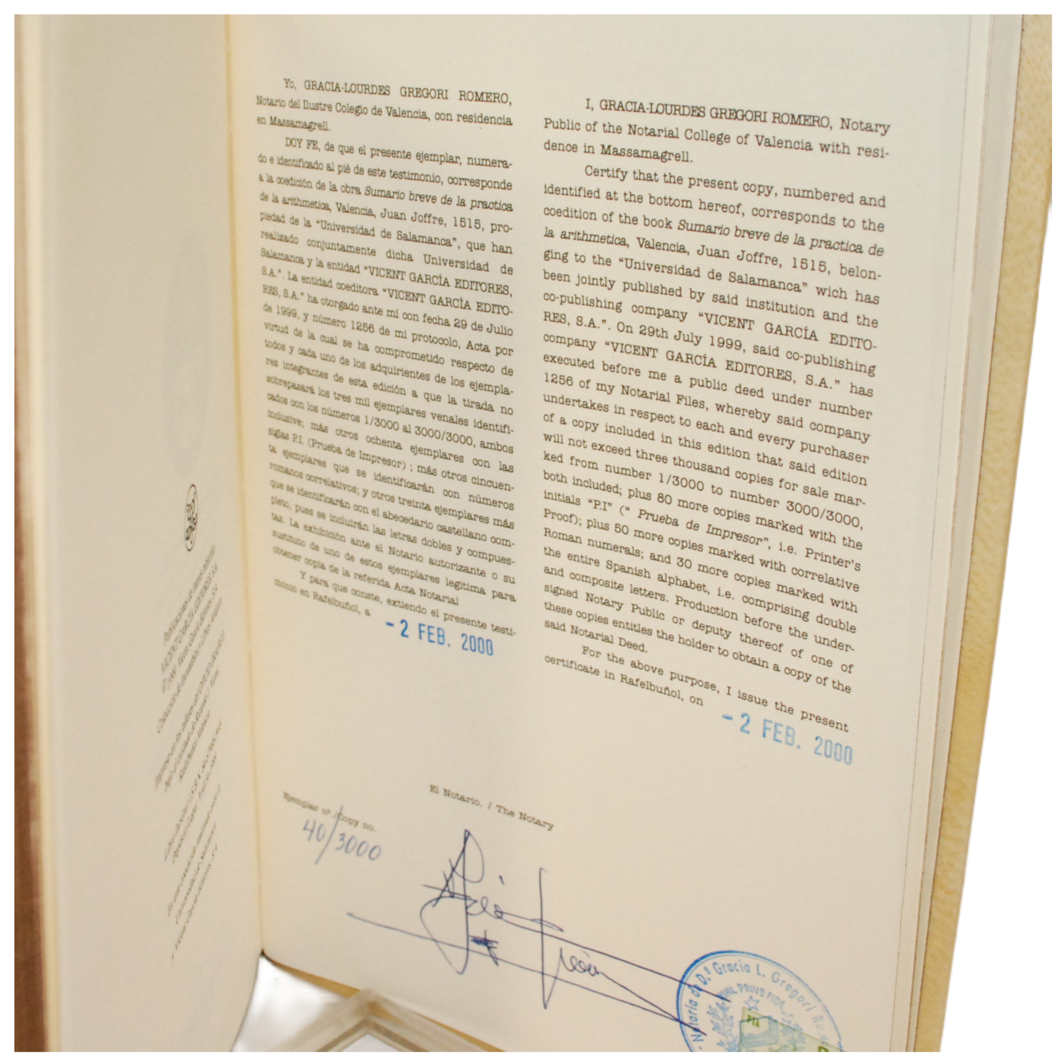 SUMARIO BREVE DE LA PRACTICA DE LA ARITHMETICA DE TODO EL CURSO DE LARTE MERCANTIL BIEN DECLARADO, EL QUAL SE LLAMA MAESTRO DE CUENTO