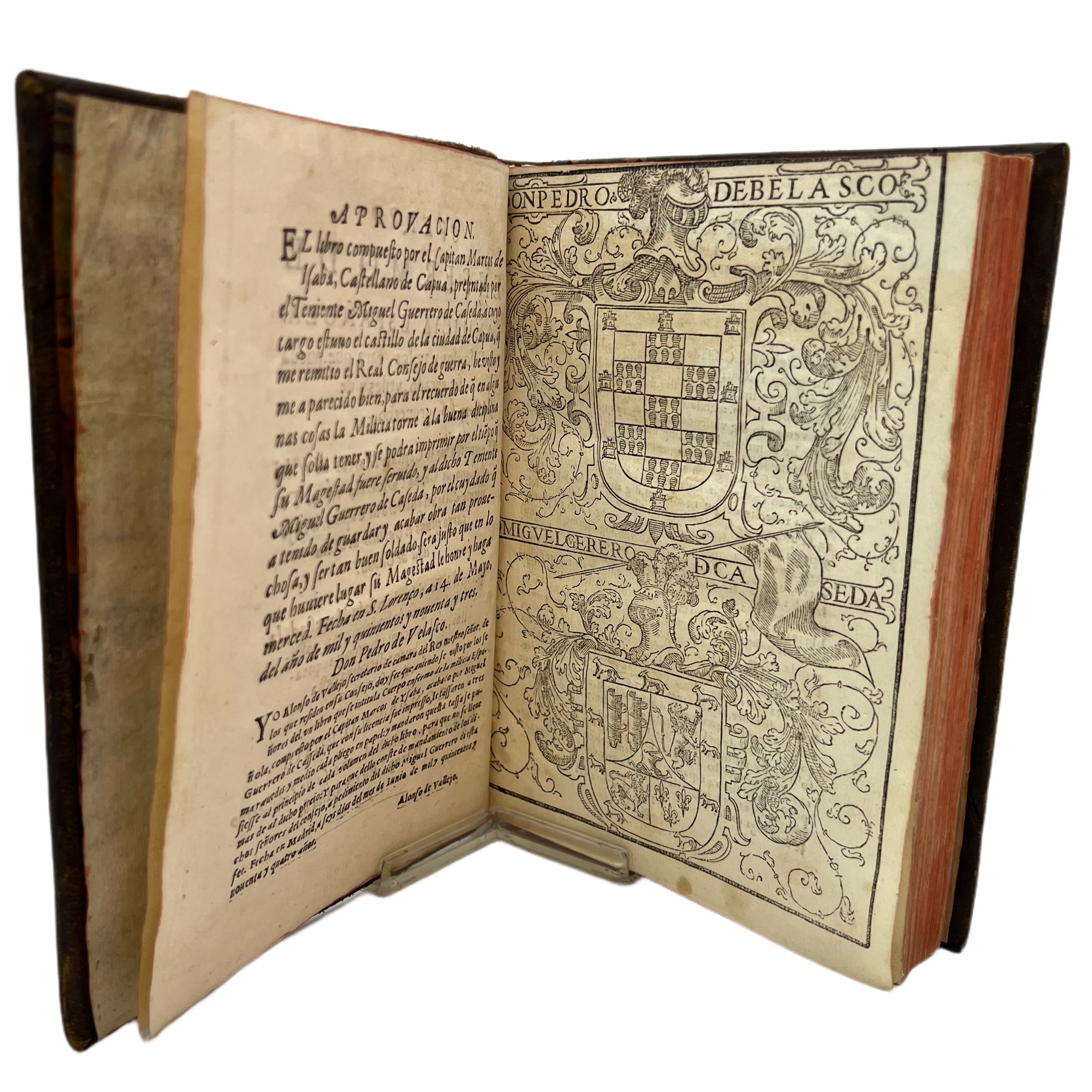 CUERPO ENFERMO DE LA MILICIA ESPAÑOLA CON DISCURSOS Y AVISOS PARA QUE PUEDA SER CURADA, ÚTILES Y DE PROVECHO. COMPUESTA POR EL CAPITÁN MARCOS DE ISABA