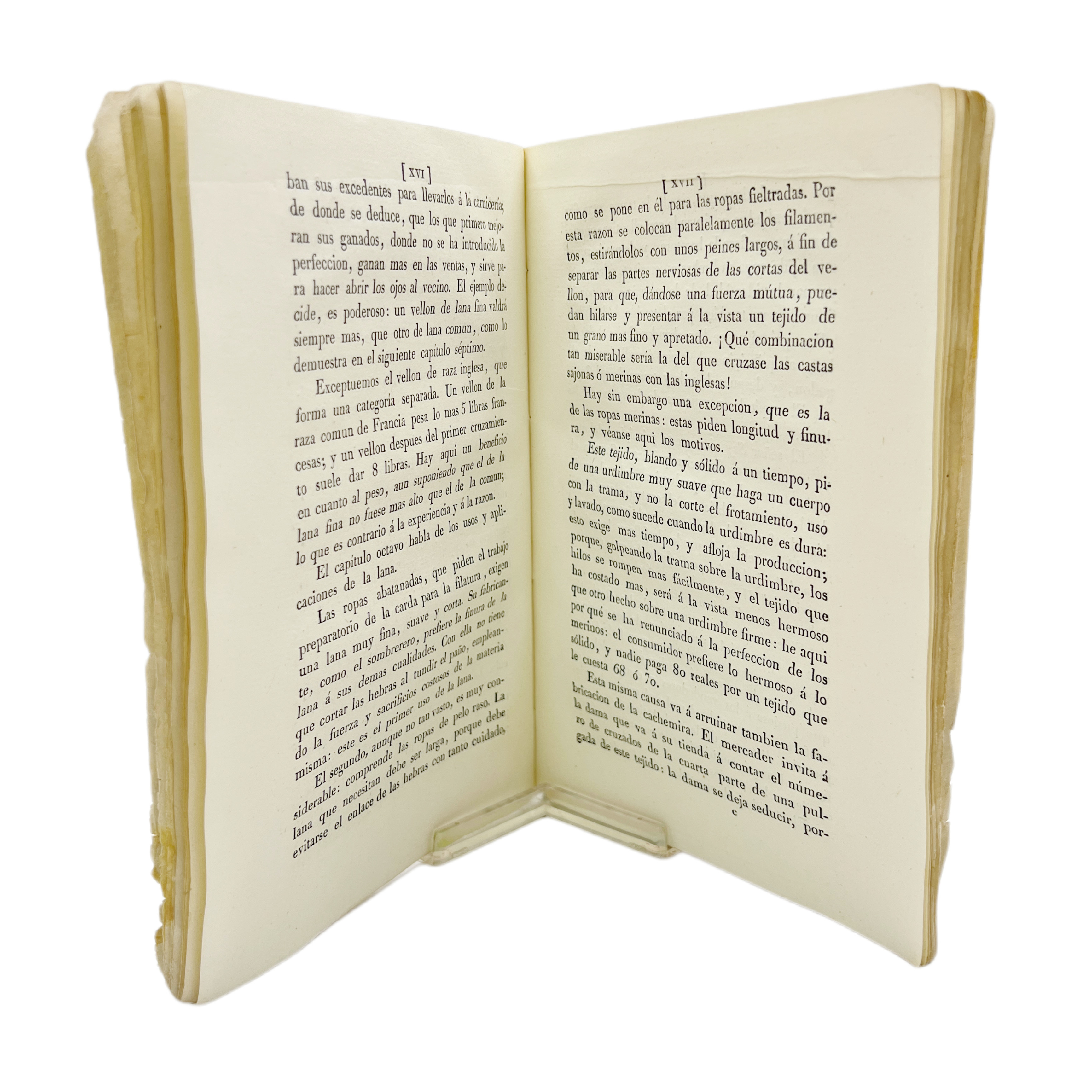 MEMORIAS SOBRE LA UTILIDAD DE LA IMPORTACIÓN Y CRIA EN FRANCIA DEL GANADO LANAR DE RAZA PERFECCIONADA, Y MODO DE CRUZARLO CON LAS OVEJAS INDIGENAS, Y NATURALIZARLO EN TODO PAIS: SU AUTOR MR. TERNAUX