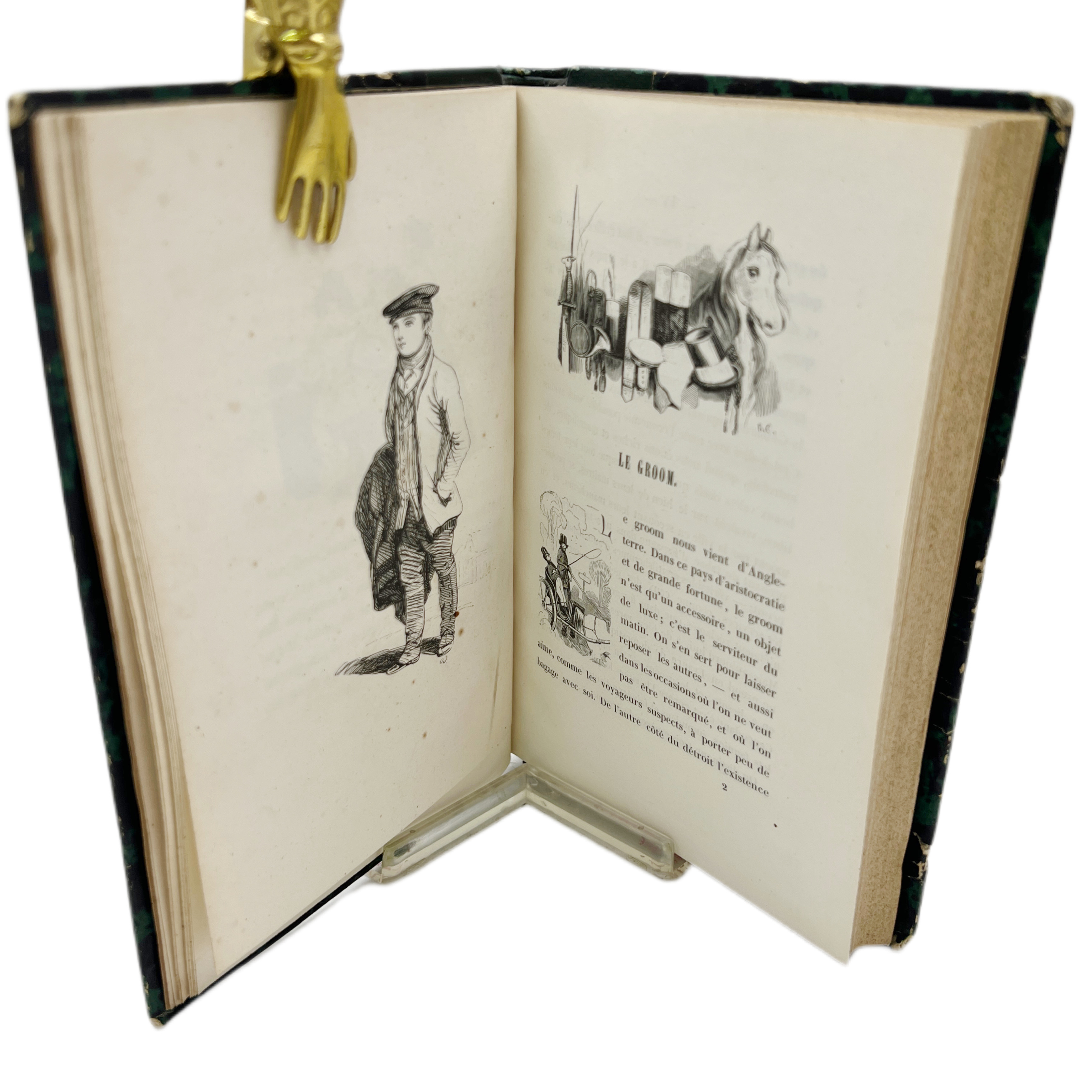 VARIOS AUTORES - LES PETITS FRANÇAIS  (PEINTS PAR LES GRANDS) - 1ª EDICIÓN 1842