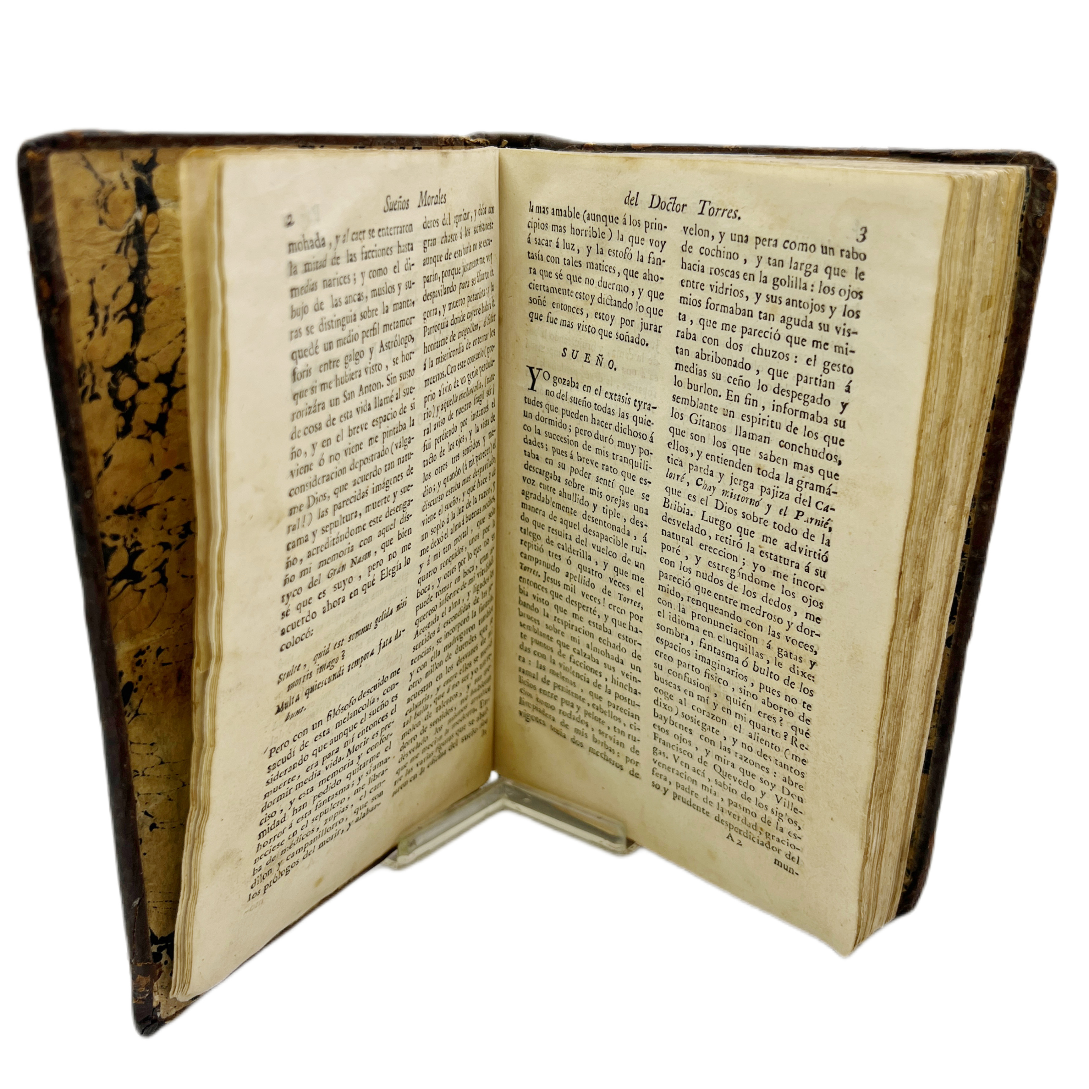 SUEÑOS MORALES, VISIONES Y VISITAS DE TORRES CON D. FRANCISCO DE QUEVEDO POR MADRID. CORREGIDOS Y AUMENTADOS CON LA BARCA DE AQUERONTE, RESIDENCIA INFERNAL DE PLUTÓN, CORREO DEL OTRO MUNDO, ....