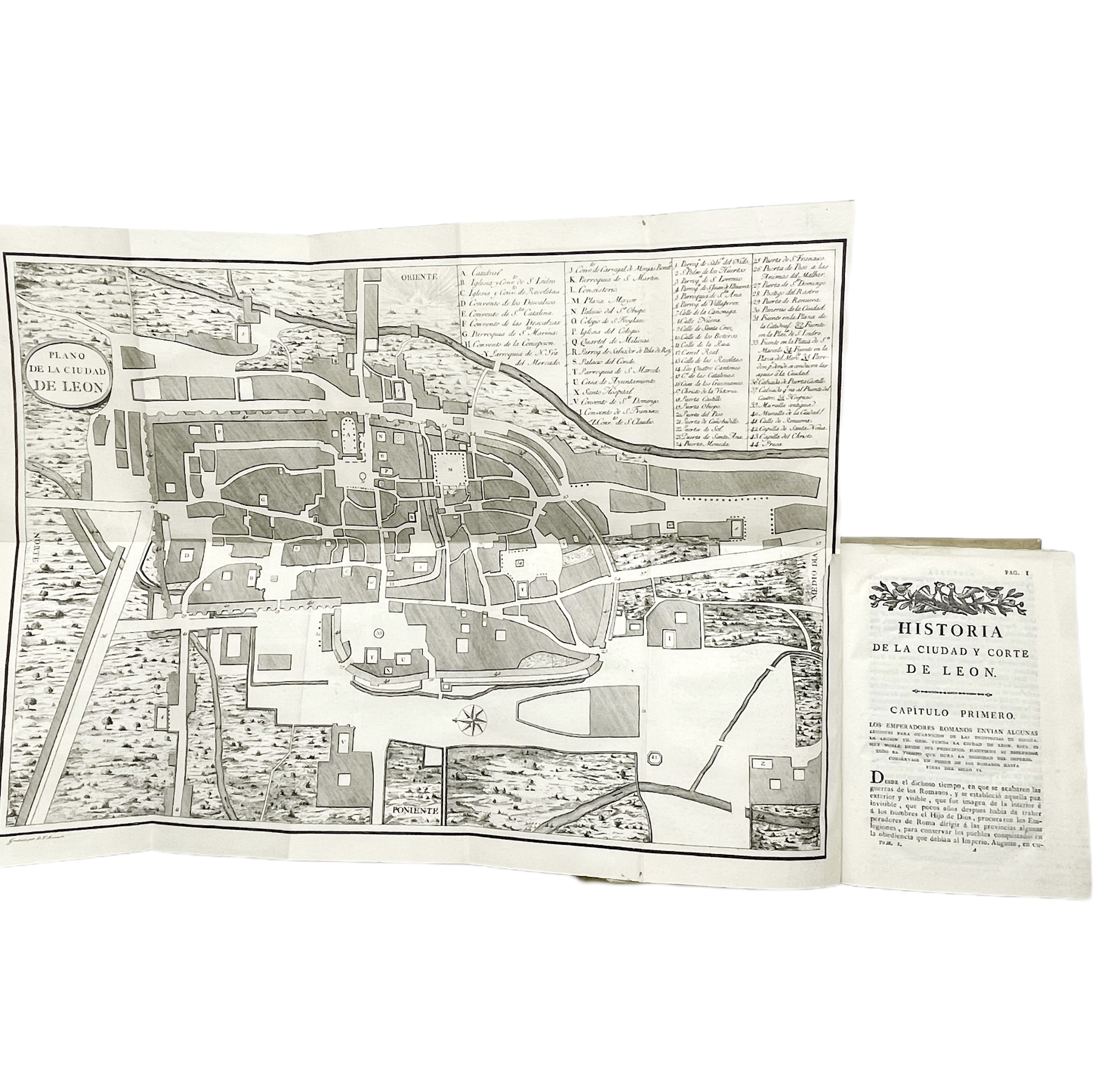 HISTORIA DE LA CIUDAD Y CORTE DE LEON, Y DE SUS REYES. SU AUTOR EL P. MTRO. FR. MANUEL RISCO