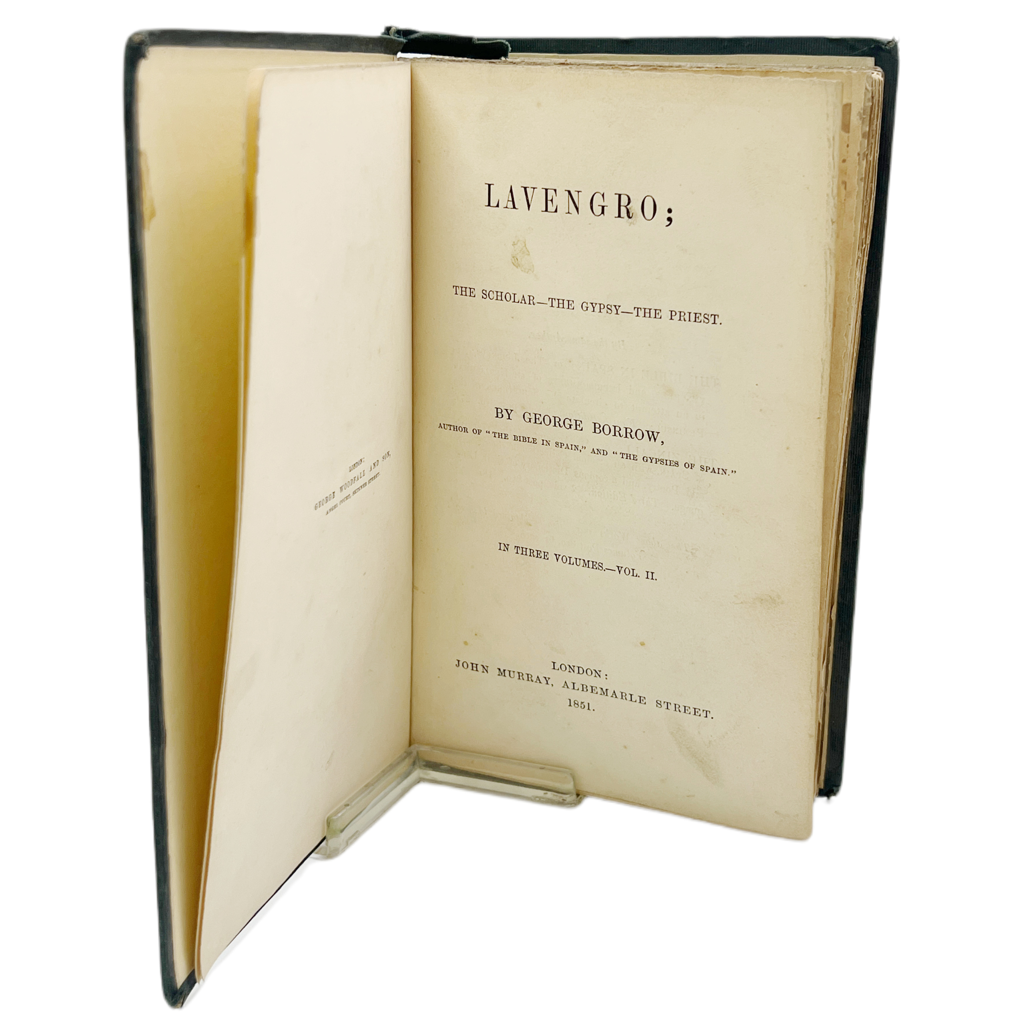 LAVENGRO. THE SCHOLAR, THE GYPSY AND THE PRIEST