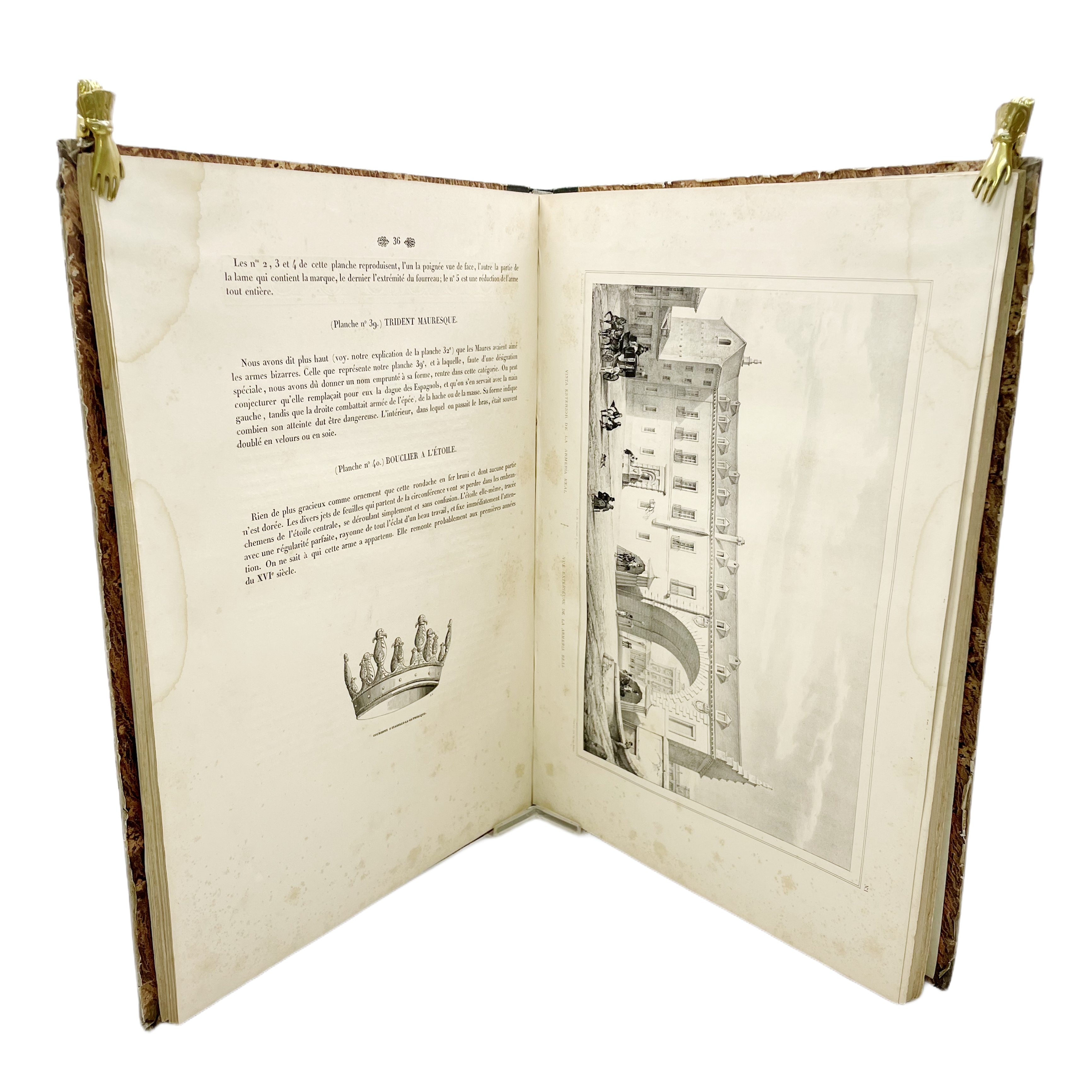 LA ARMERÍA REAL OU COLLECTION DES PRINCIPALES PIÈCES DE LA GALERIE D'ARMES ANCIENNES DE MADRID