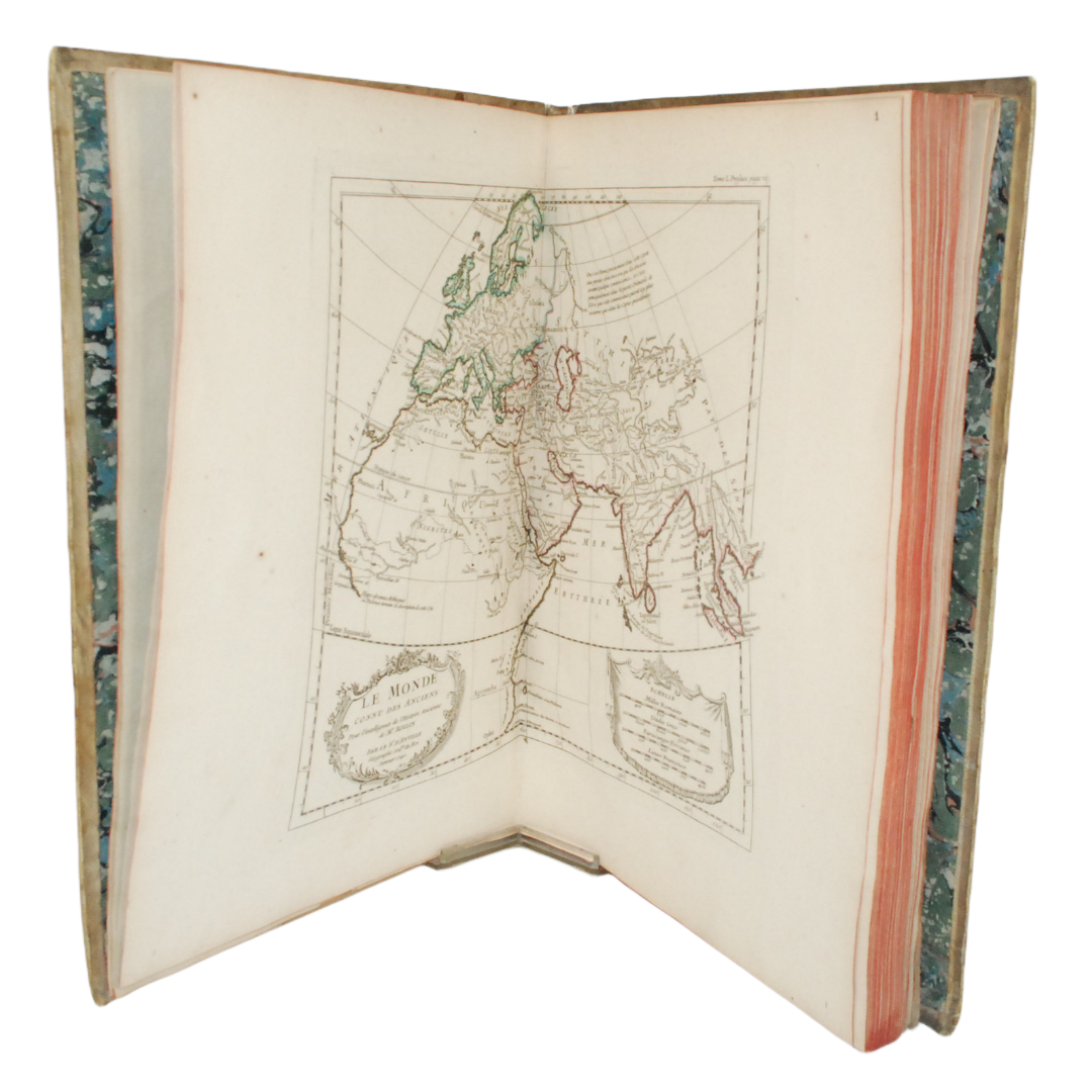 CARTES GEOGRAPHIQUES POUR SERVIR A L'INTELIGENCE DE L'HISTOIRE ANCIENNE ET ROMAINE DE M. ROLLIN