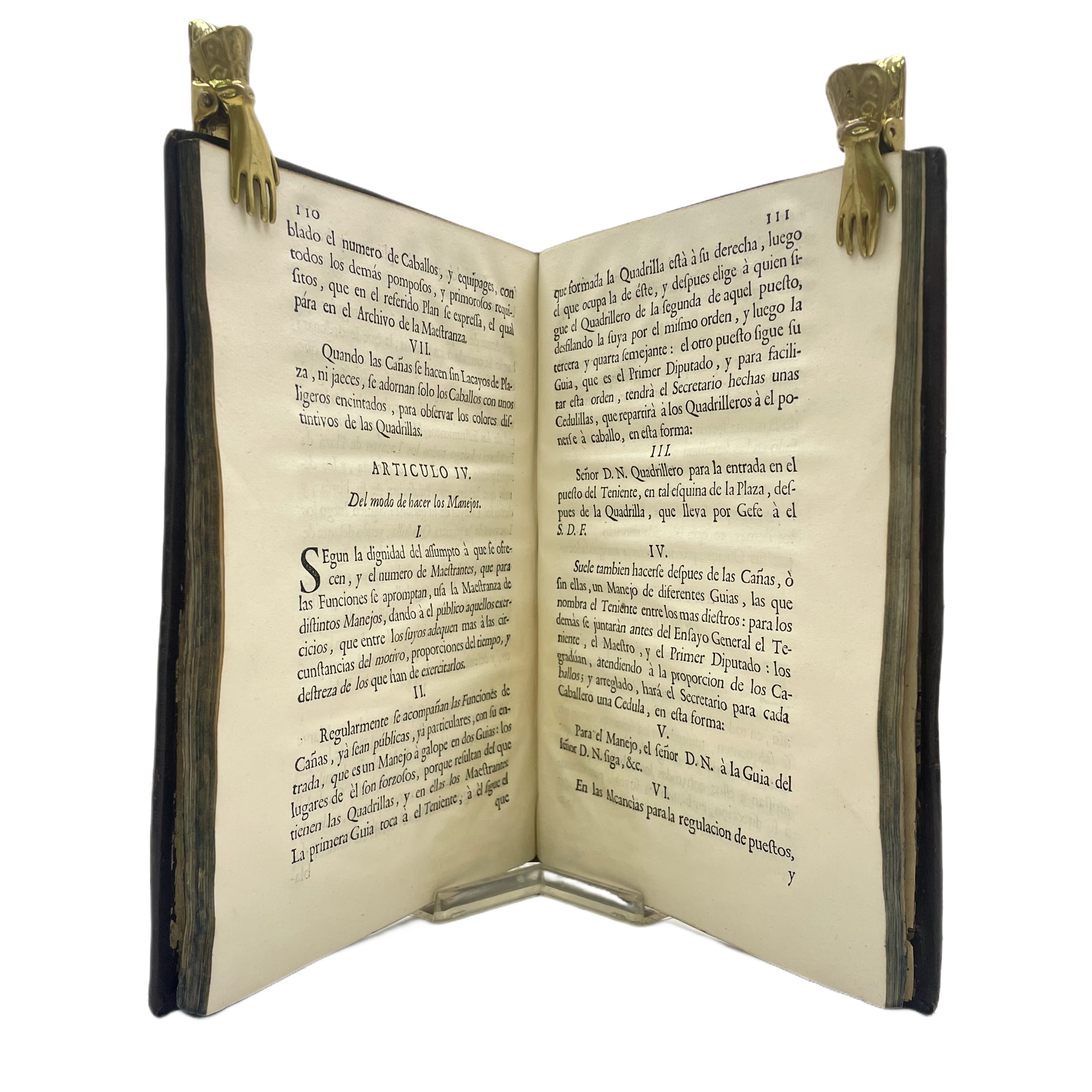 ESTATUTOS Y ORDENANZAS DE LA REAL MAESTRANZA DE LA CIUDAD DE GRANADA.