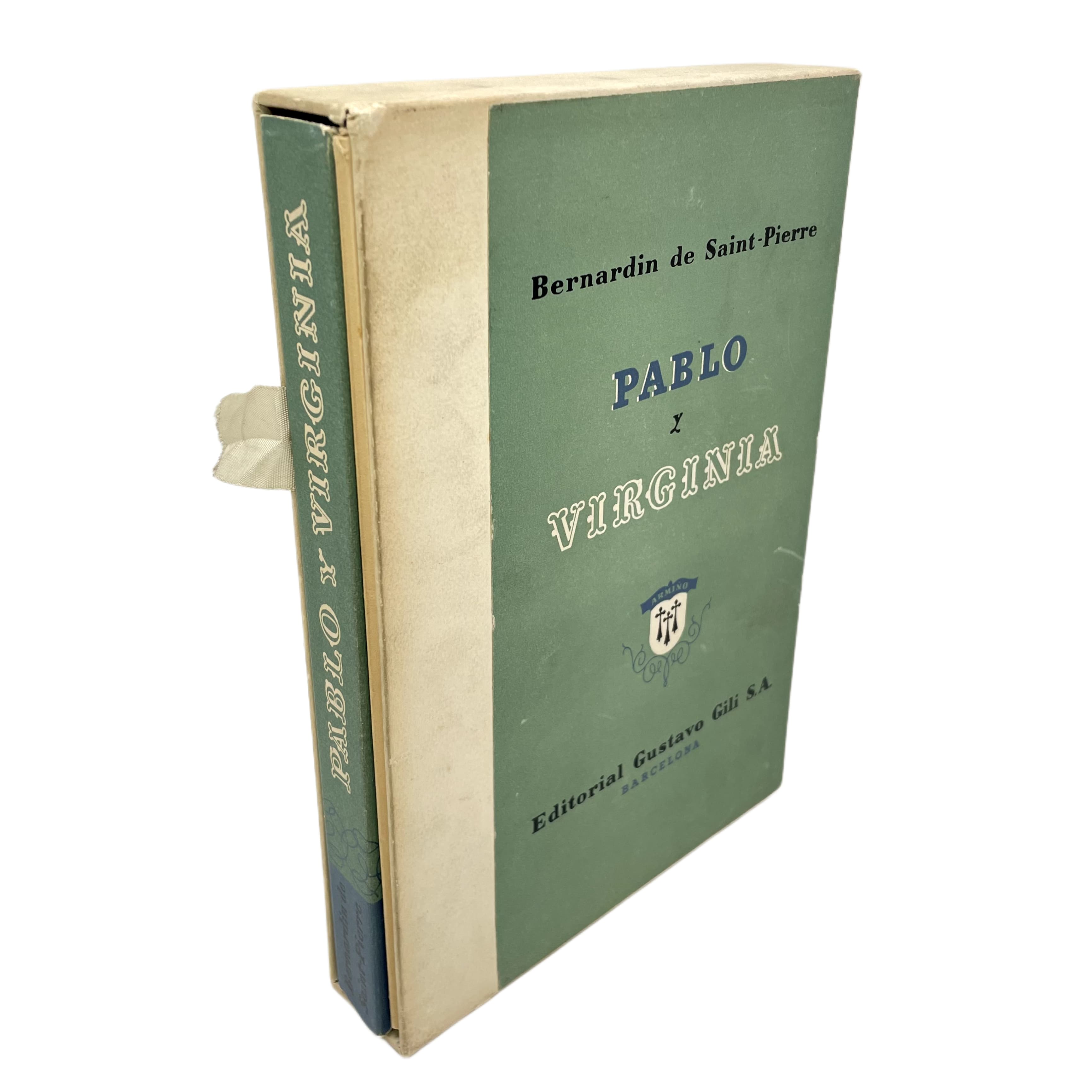 PABLO Y VIRGINIA. TRADUCCIÓN DE RAFAEL M. BISBAL. ILUSTRACIONES DE ALFREDO OPISSO.
