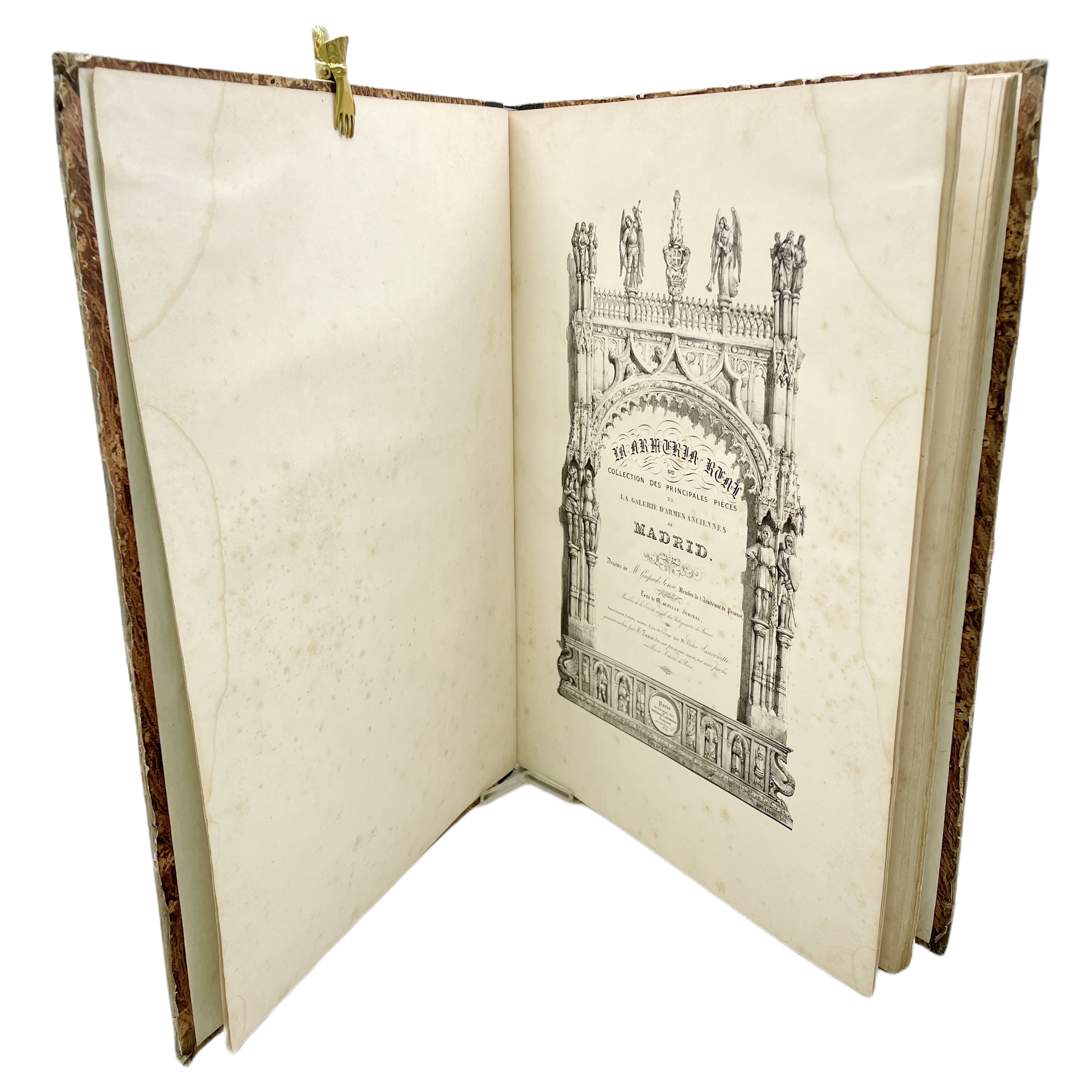 LA ARMERÍA REAL OU COLLECTION DES PRINCIPALES PIÈCES DE LA GALERIE D'ARMES ANCIENNES DE MADRID