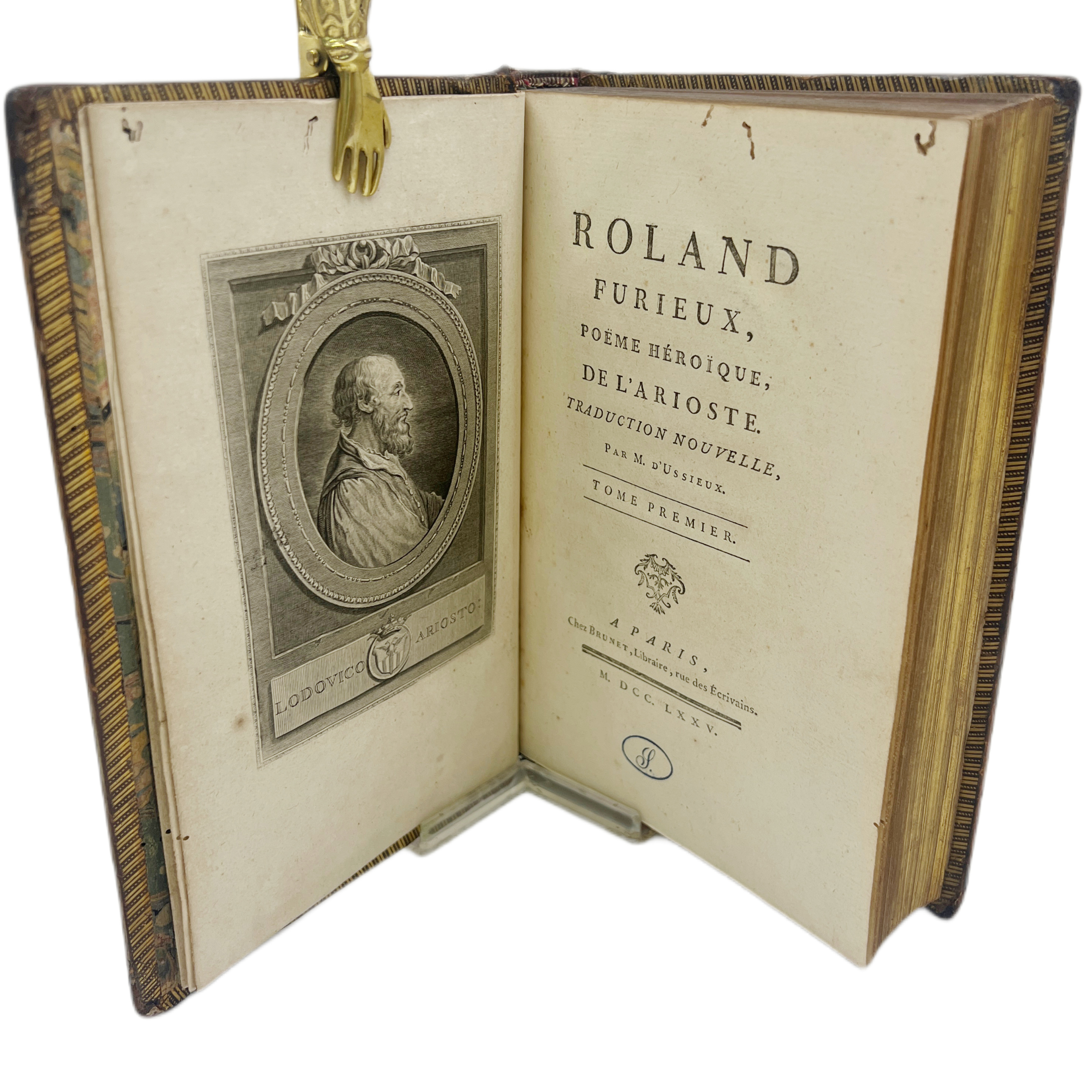 ROLAND FURIEUX, POÈME HÈROIQUE DE L'ARIOSTE, TRADUCTION NOUVELLE PAR M. D'USSIEUX.