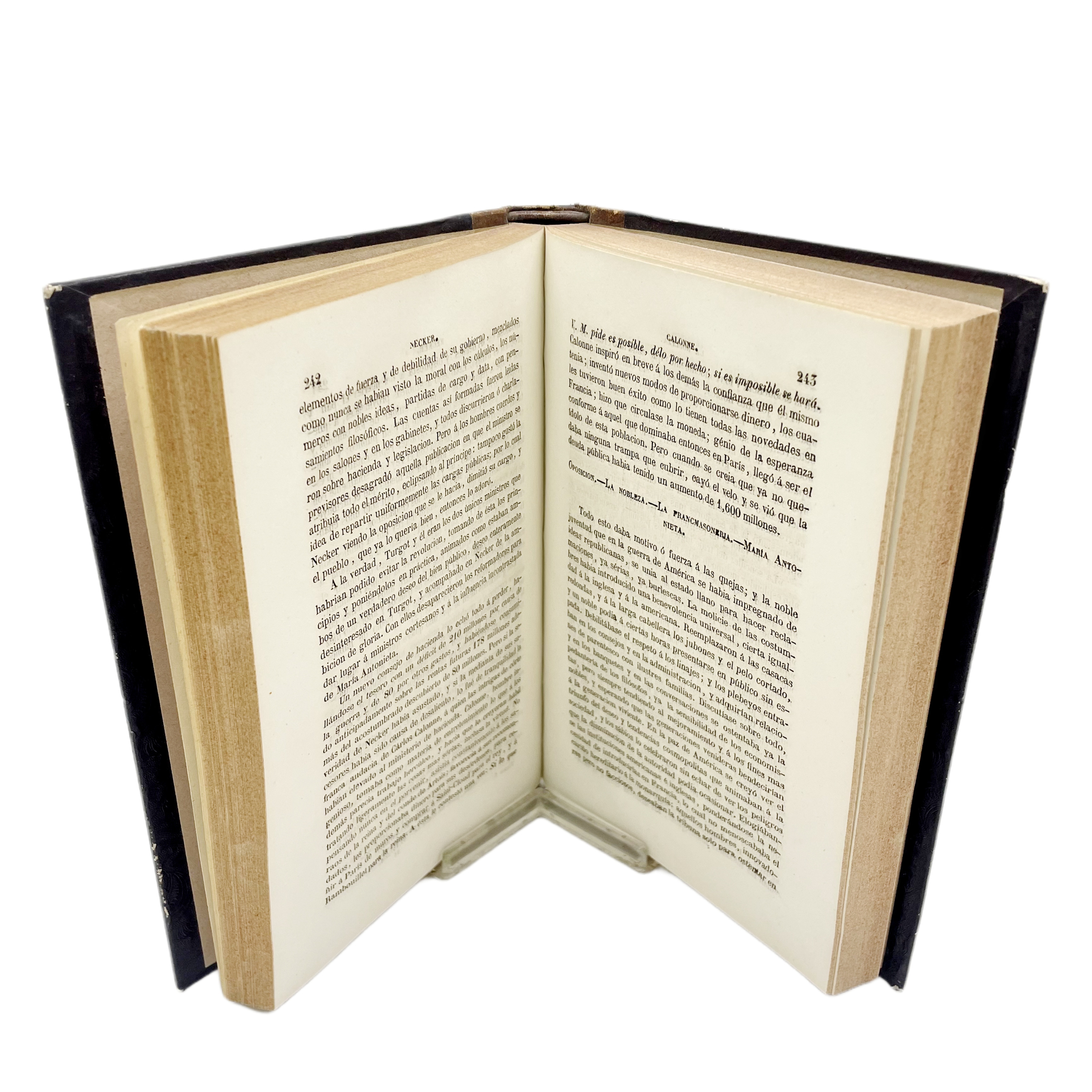 HISTORIA DE CIEN AÑOS (1750 A 1850) ESCRITA EN ITALIANO POR CESAR CANTU Y TRADUCIDA DE LA SEGUNDA EDICION POR DON NEMESIO FERNÁNDEZ CUESTA