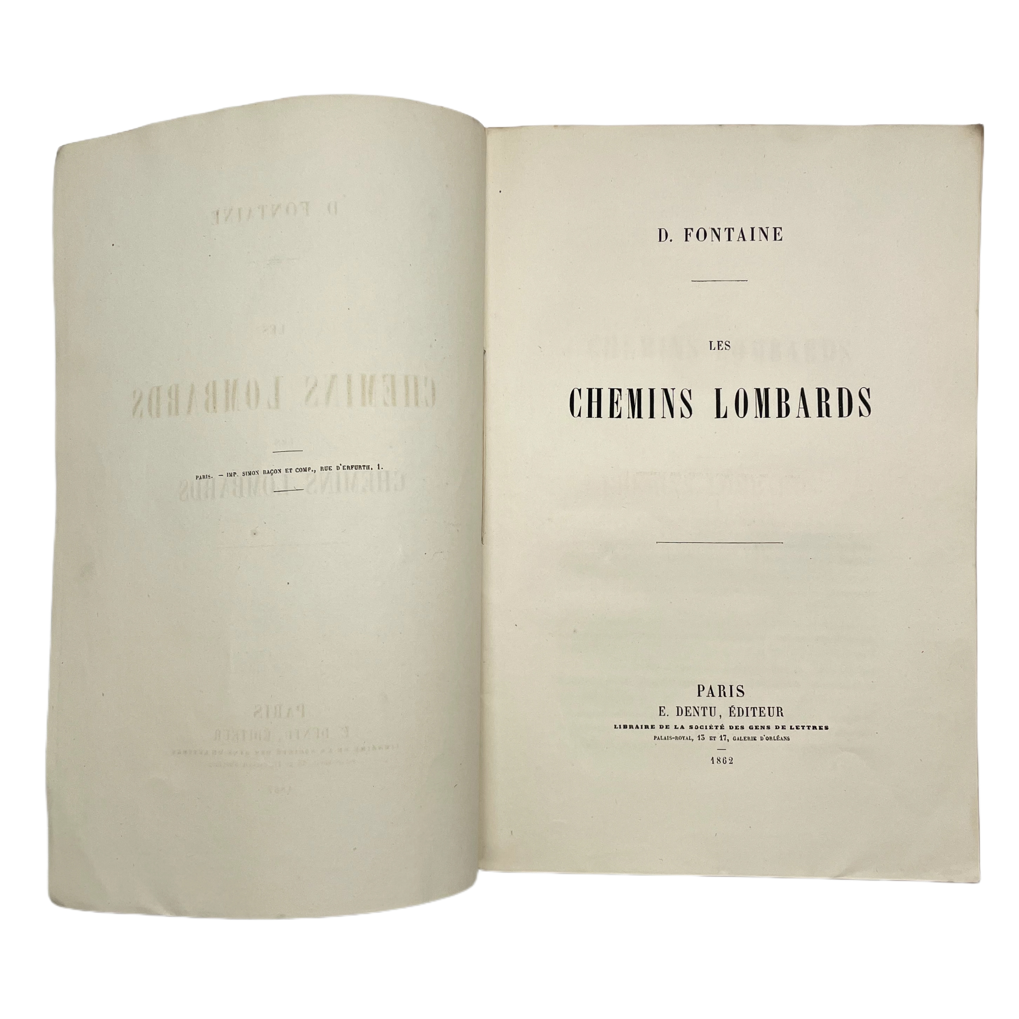 LES CHEMINS LOMBARDS.