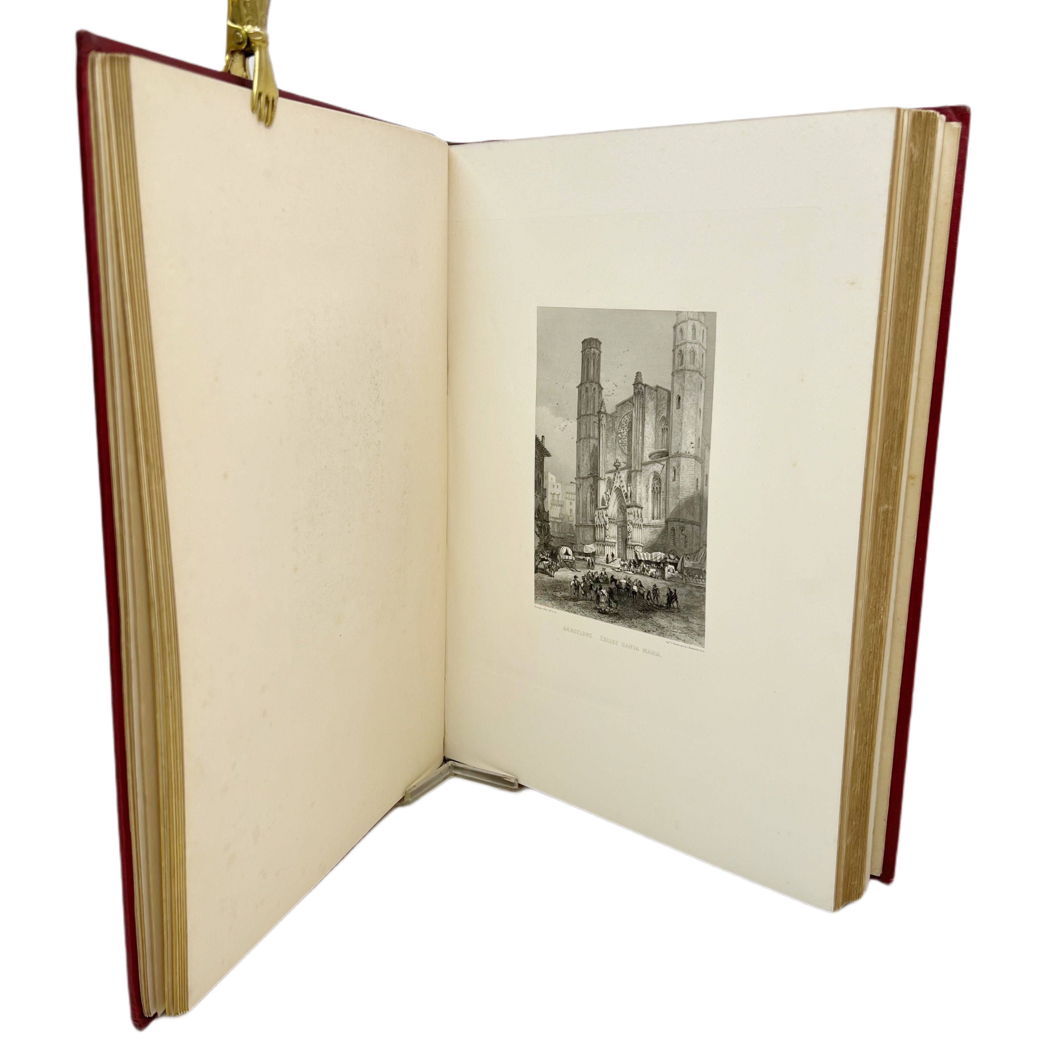 L'ESPAGNE VUES, MONUMENTS, TYPES. DESSINÉS ET GRAVÉS SUR ACIER PAR LES PLUS HABILES ARTISTES.