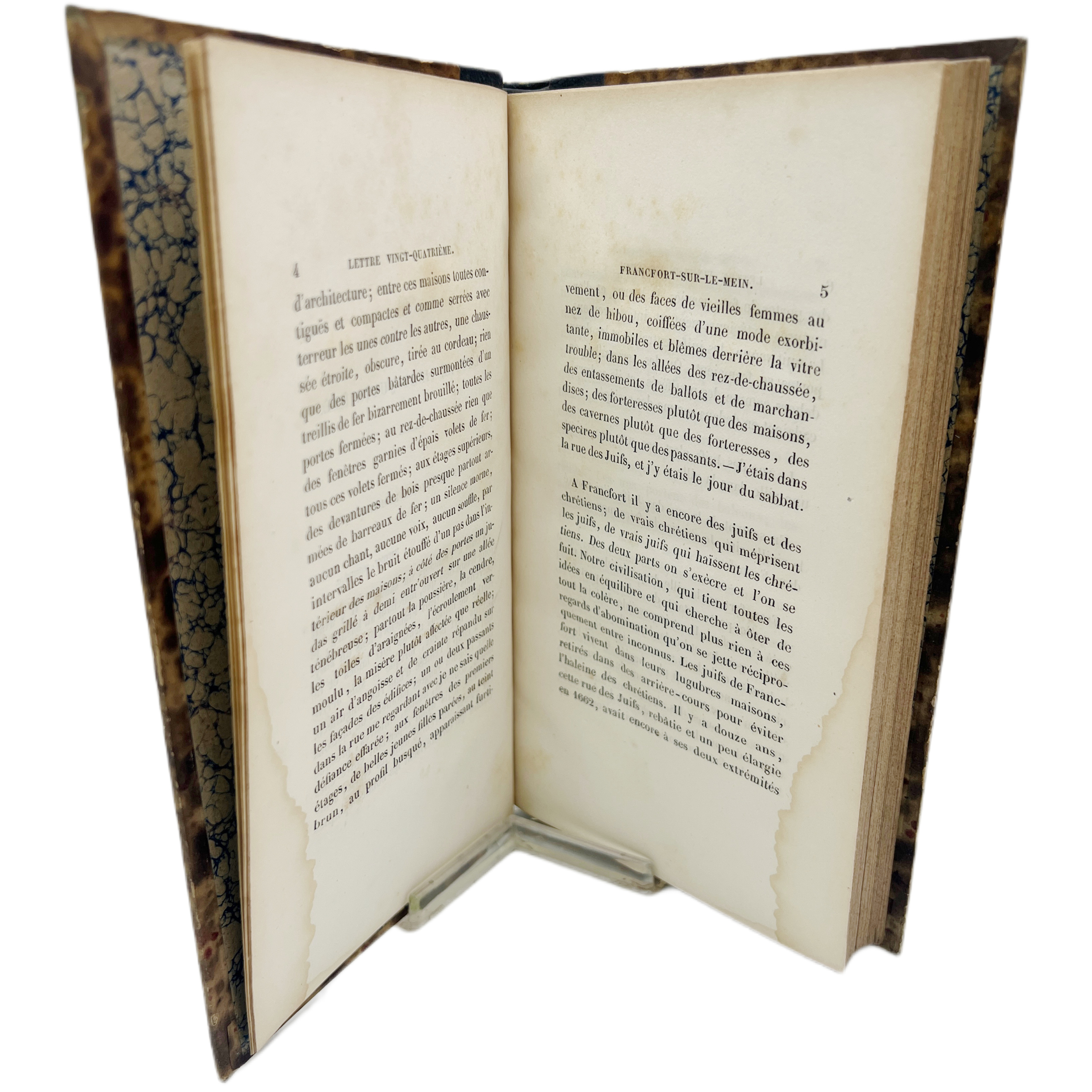 LE RHIN LETTRES A UN AMI PAR VICTOR HUGO. NOUVELLE EDITION AUGMENTEE D'UNE VOLUME INÉDIT