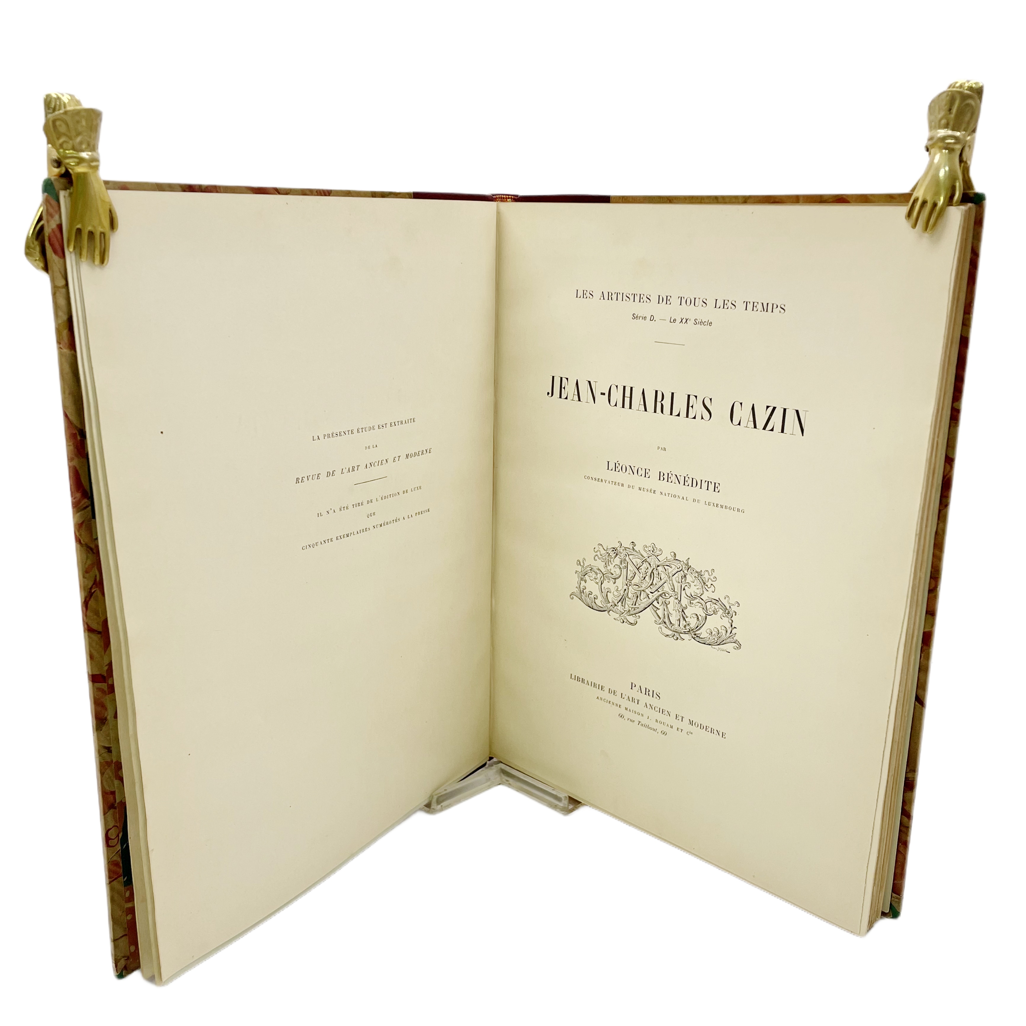 LES ARTISTES DE TOUS LES TEMPS 1 JEAN CHARLES CAZIN. 2 ALEXANDRE LUNOIS.