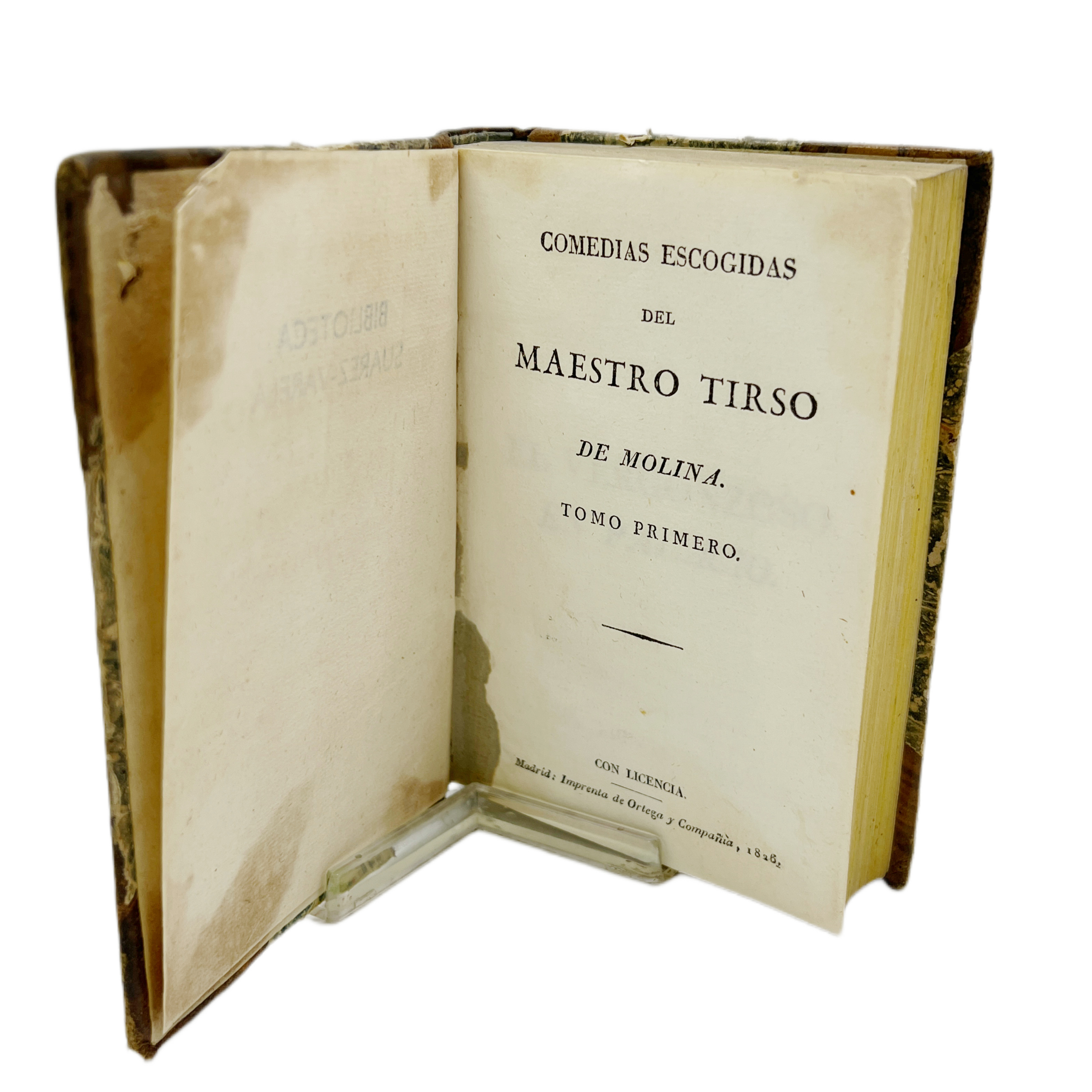 COMEDIAS ESCOGIDAS DEL MAESTRO TIRSO DE MOLINA, TOMO I.