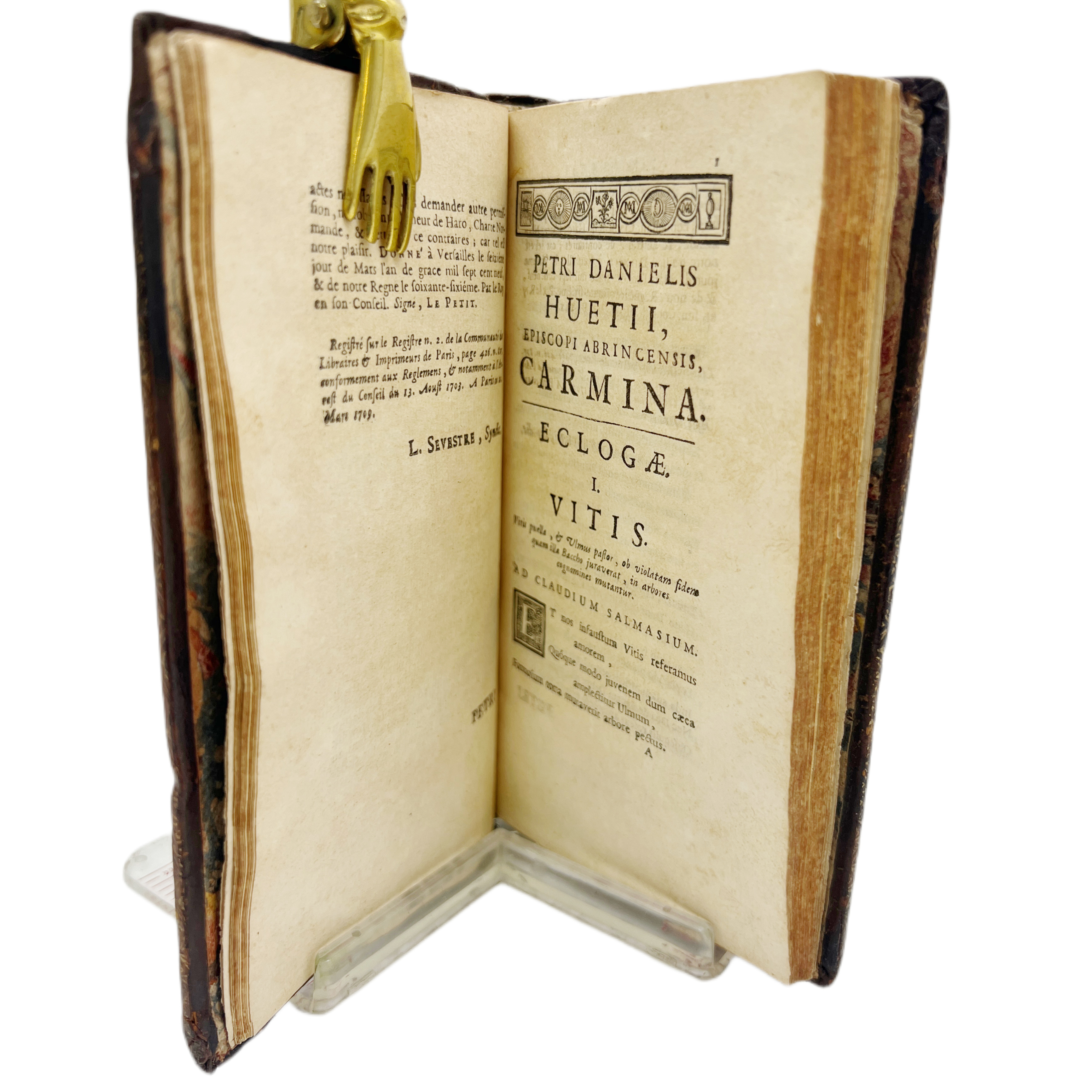 PETRI DINAIELIIS HUETII EPISCOPI ARICENSIS CARMINA.