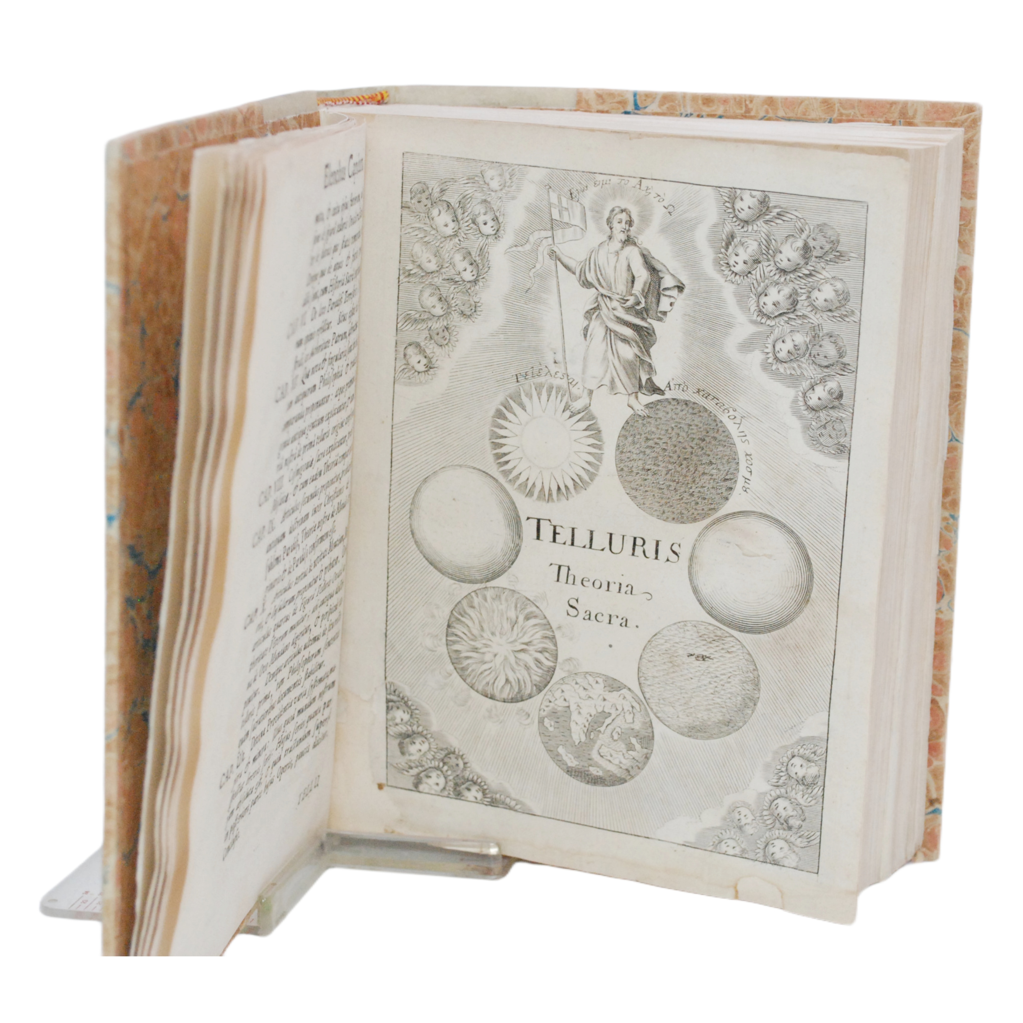 TELLURIS THEORIA SACRA: ORBIS NOSTRI ORIGINEM & MUTATIONES GENERALES, QUAS AUT JAM SUBIIT, AUT OLIM SUBITURUS EST, COMPLECTENS. LIBRI DUO PRIORES DE DILUVIO & PARADISO. EDITIO SECUNDA. AUTHORE T. BURNETIO