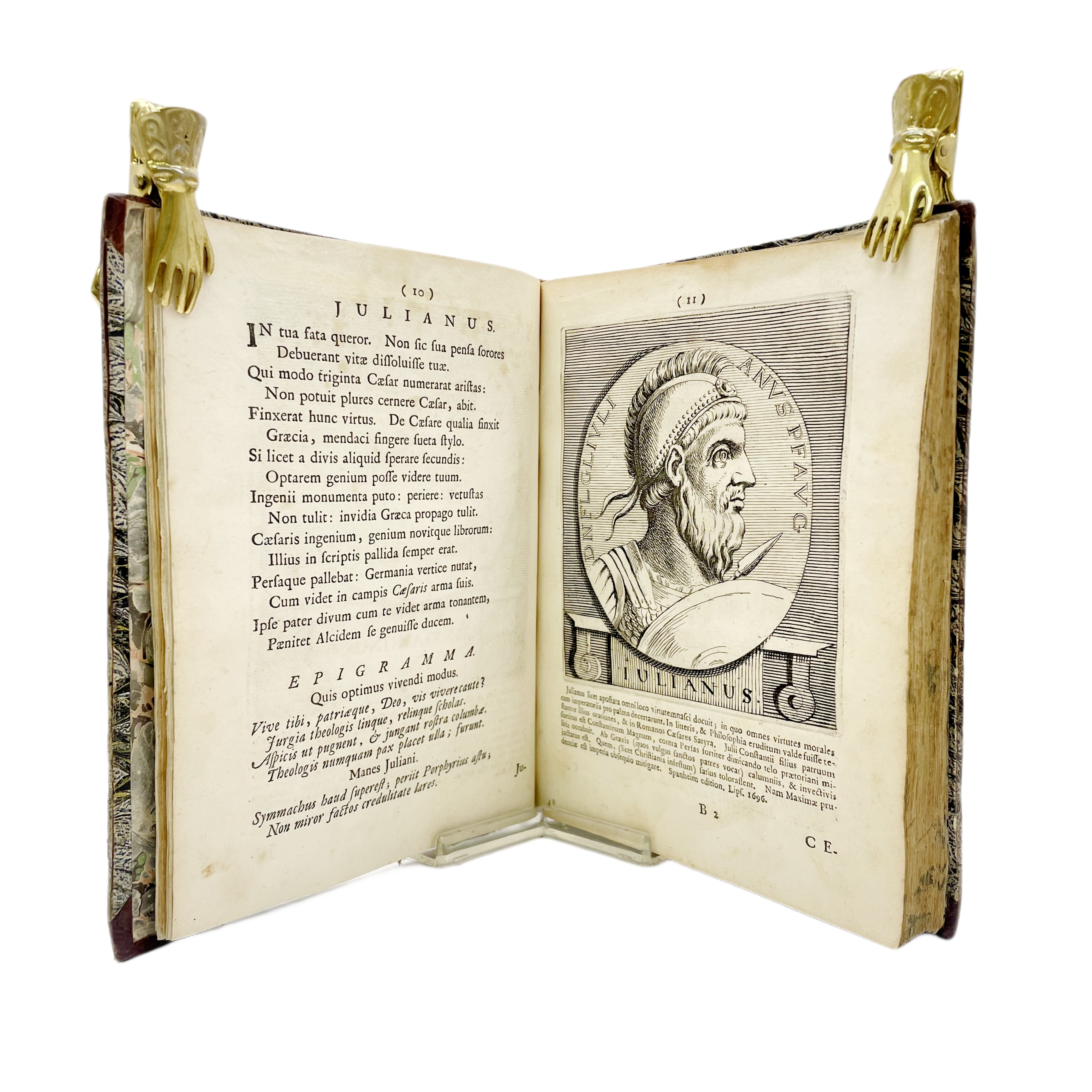 DEORUM ET HEROUM, VIRORUM ET MULIERUM ILLUSTRATIUM IMAGINES ANTIQUAE ILLUSTRATAE, VERSIBUS & PROFA, AB HERICO SPOOR