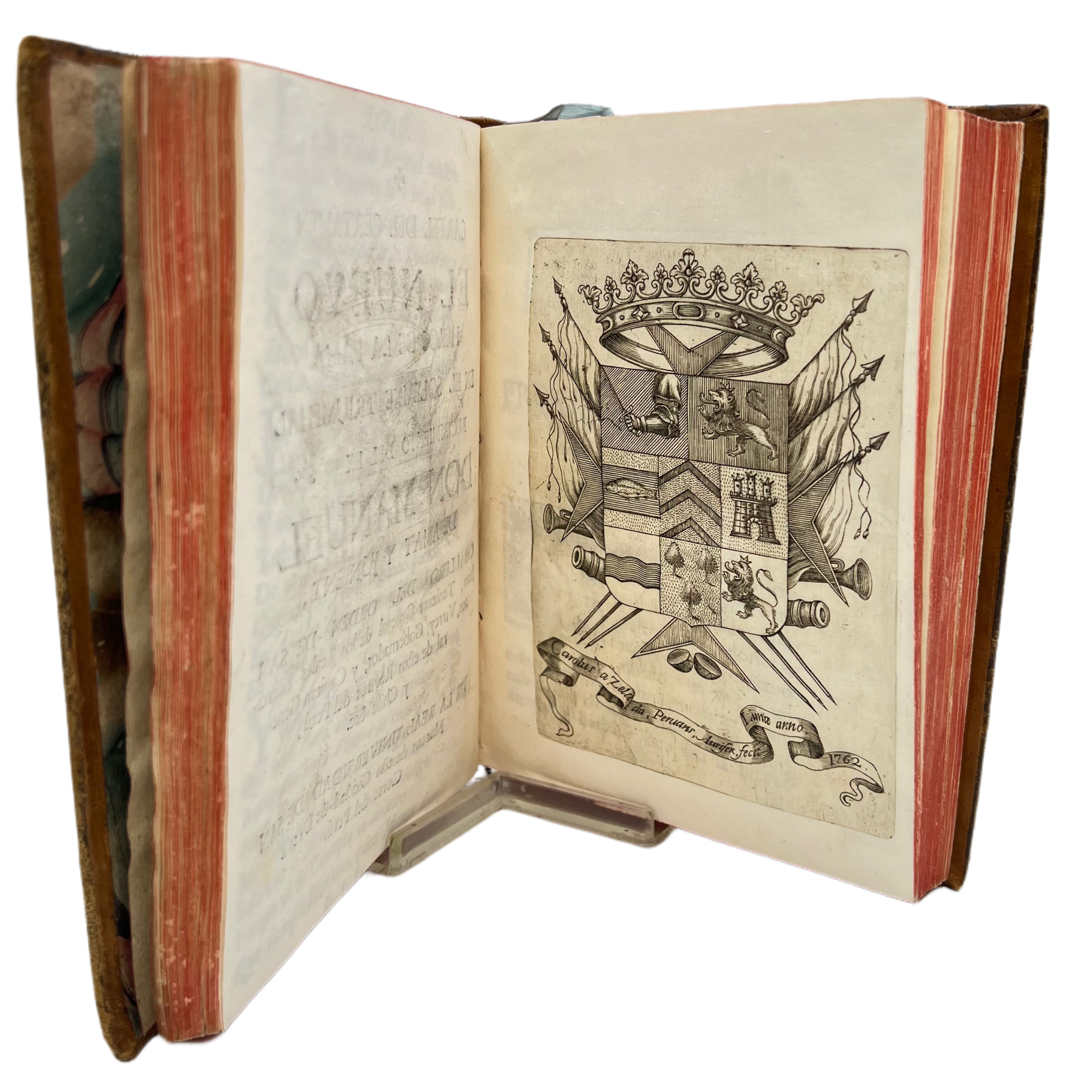 PAPELES VARIOS. 7 VOLÚMENES CON 85 PUBLICACIONES, FOLLETOS, GRABADOS DEL SIGLO XVIII DE DISTINTA TEMÁTICA, PRINCIPALMENTE ÉPOCA COLONIAL EN PERÚ E ILUSTRACIÓN ESPAÑOLA. 