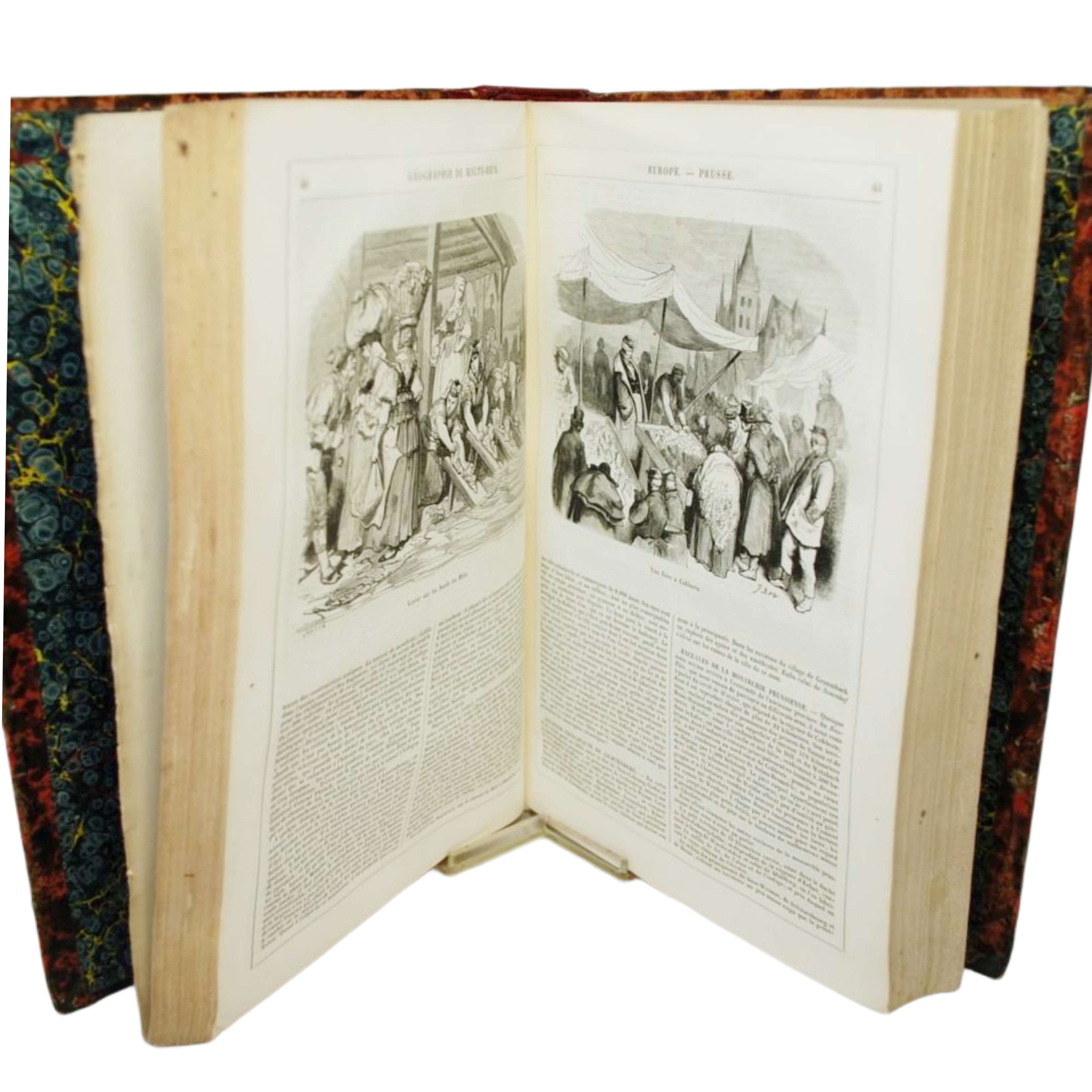 GEOGRAPHIE UNIVERSELLE DE MALTE BRUN ILLUSTRÉE PAR GUSTAVE DORÉ.