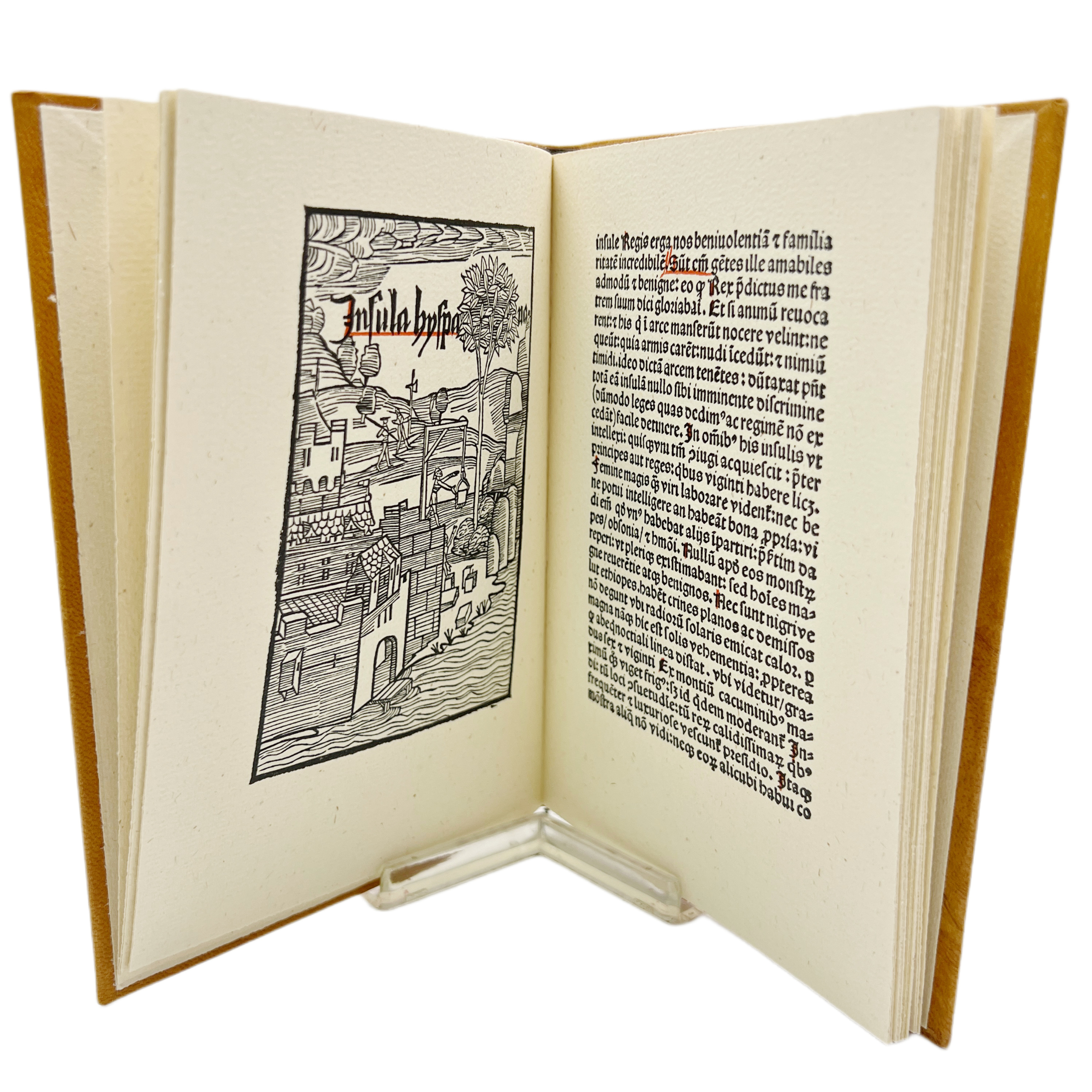 DER KOLUMBUSBRIEF 1493 GEDRUCKT ZU BASEL VON MICHAEL FURTER FÜR JOHANN BERGMANN VON OLPE. DEUTSCHE ÜBERSETZUNG VON LEO SCHELBERT