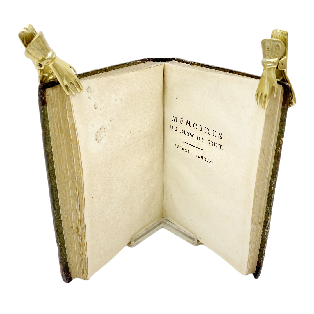 MEMOIRES DU BARON DE TOTT SUR LES TURCS ET LES TARTARES