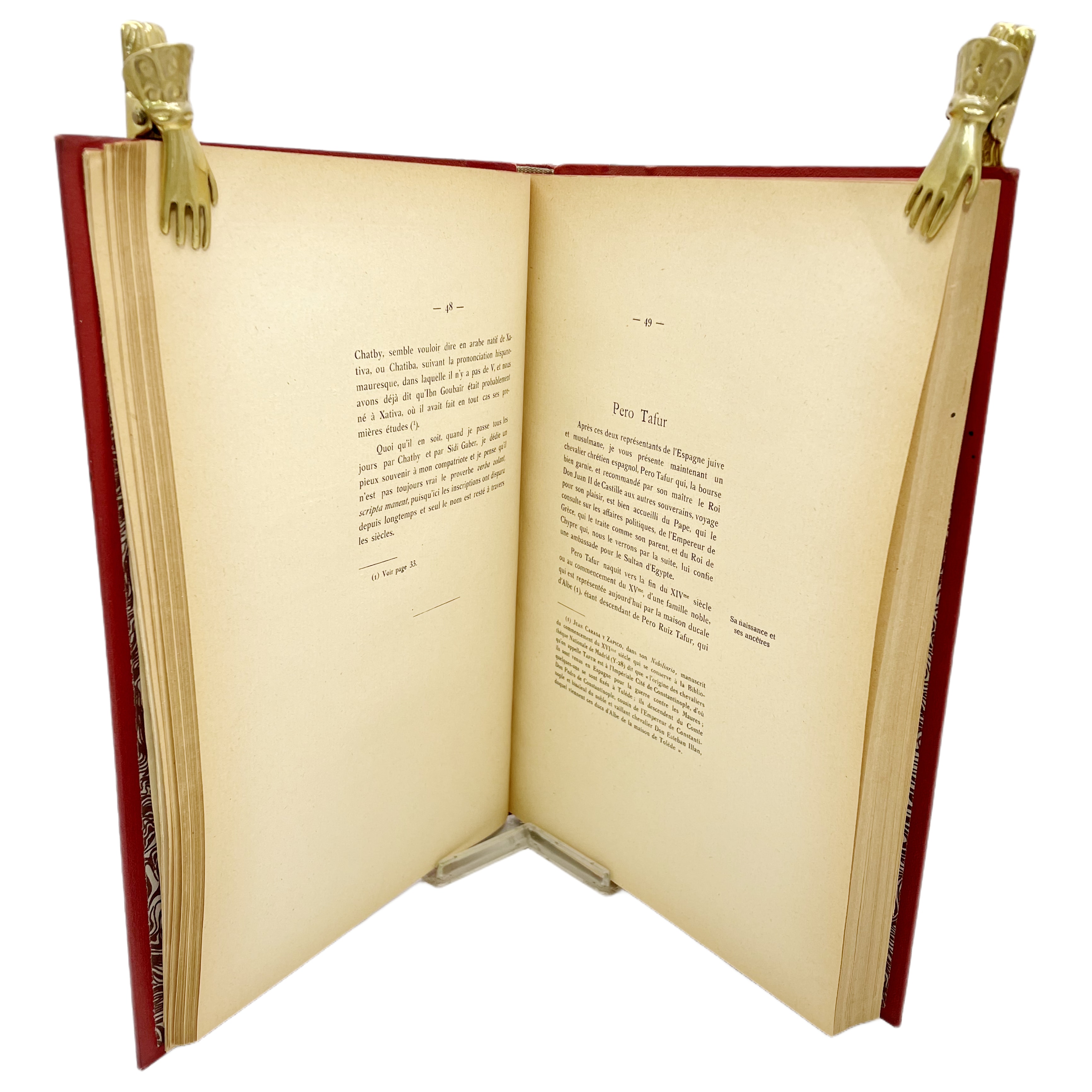 QUATRE VOYAGEURS ESPAGNOLS A ALEXANDRIE