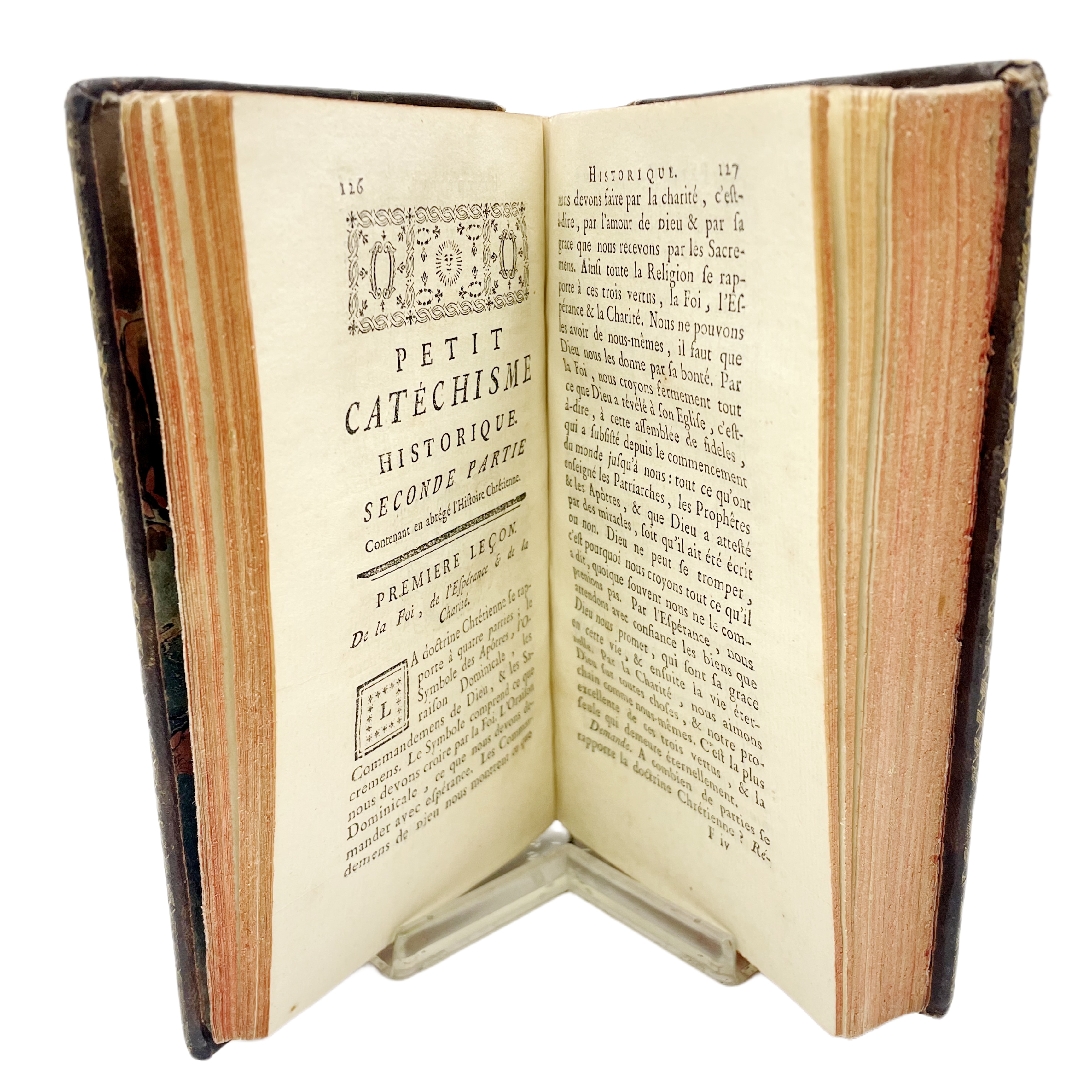 CATÉCHIME HISTORIQUE, CONTENANT EN ABRÉGÉ L'HISTOIRE SAINTE ET LA DOCTRINE CHRETIENNE