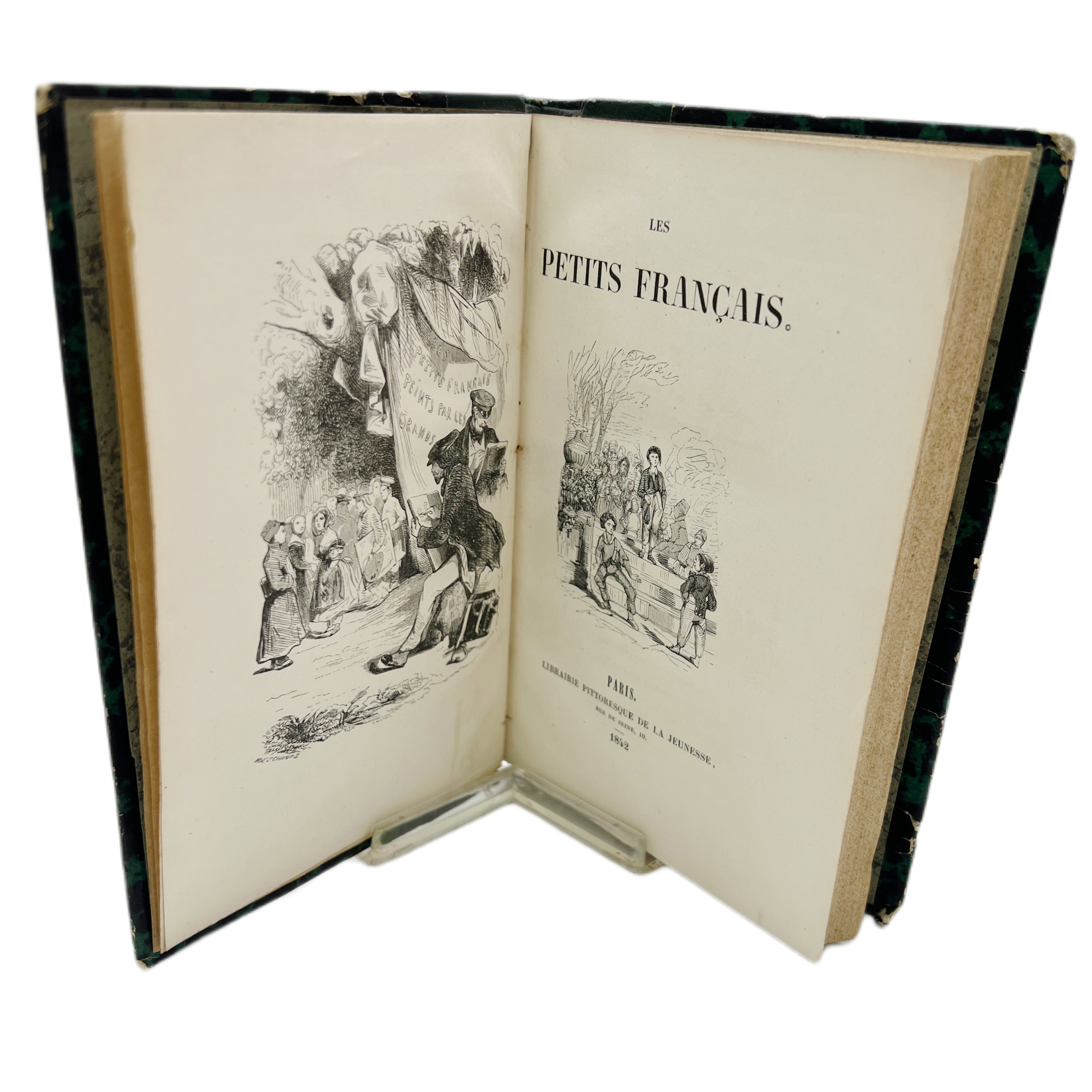 VARIOS AUTORES - LES PETITS FRANÇAIS  (PEINTS PAR LES GRANDS) - 1ª EDICIÓN 1842