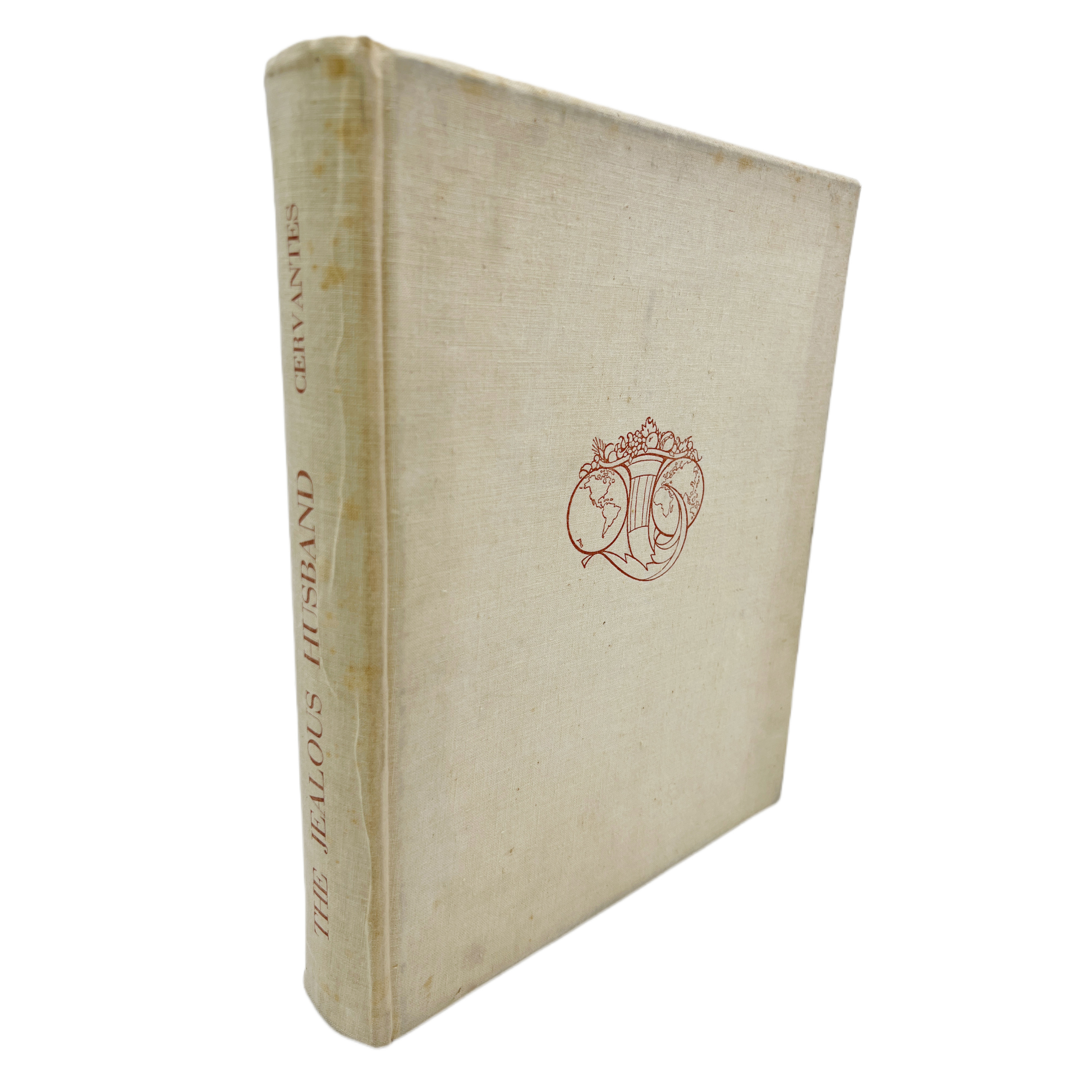 THE JEALOUS HUSBAND FROM THE EXEMPLARY NOVELS OF MIGUEL DE CERVANTES ILLUSTRATED EDITION WITH ETCHINGS AND TYPOGRAPHICAL ORNAMENTS BY ANDRÉS LAMBERT. PROLOGUE BY WALTER STARKIE. INTRODUCTION TO THE SPANISH AND FRENCH EDITION BY ....