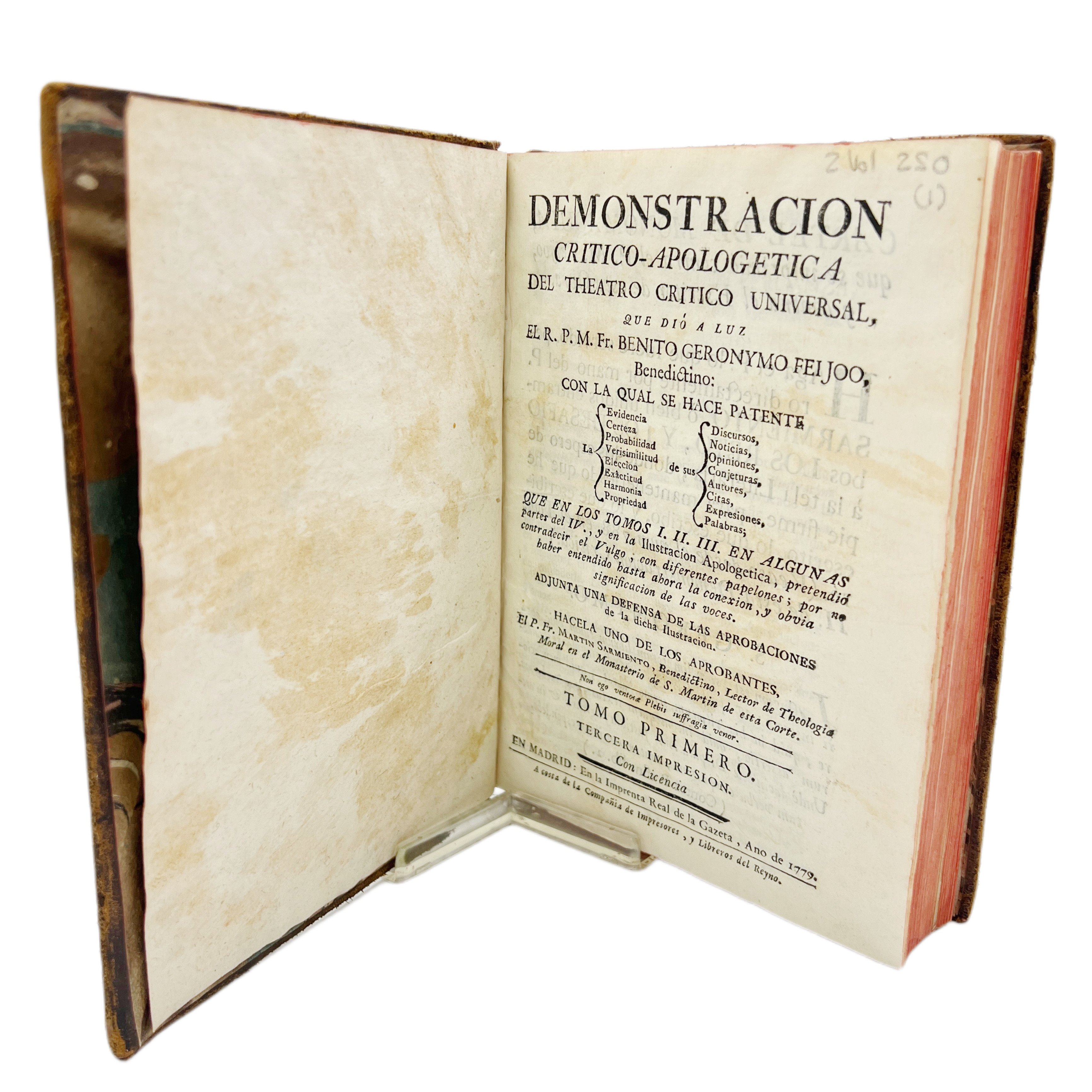 DEMOSTRACIÓN CRITICO-APOLOGÉTICA