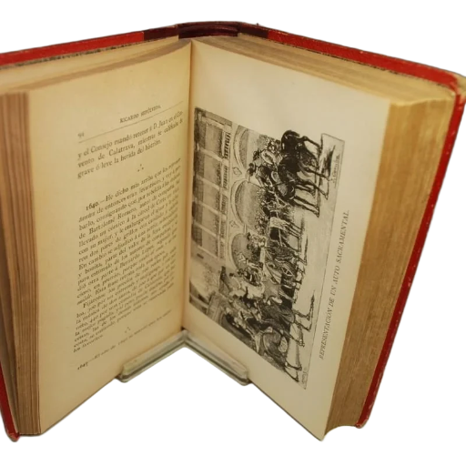 EL CORRAL DE LA PACHECA APUNTES PARA LA HISTORIA DEL TEATRO ESPAÑOL POR RICARDO SEPÚLVEDA CON UN PRÓLOGO DE JULIO MONREAL, ILUSTRACIONES DE COMBA Y FOTOGRABADOS DE LAPORTA.