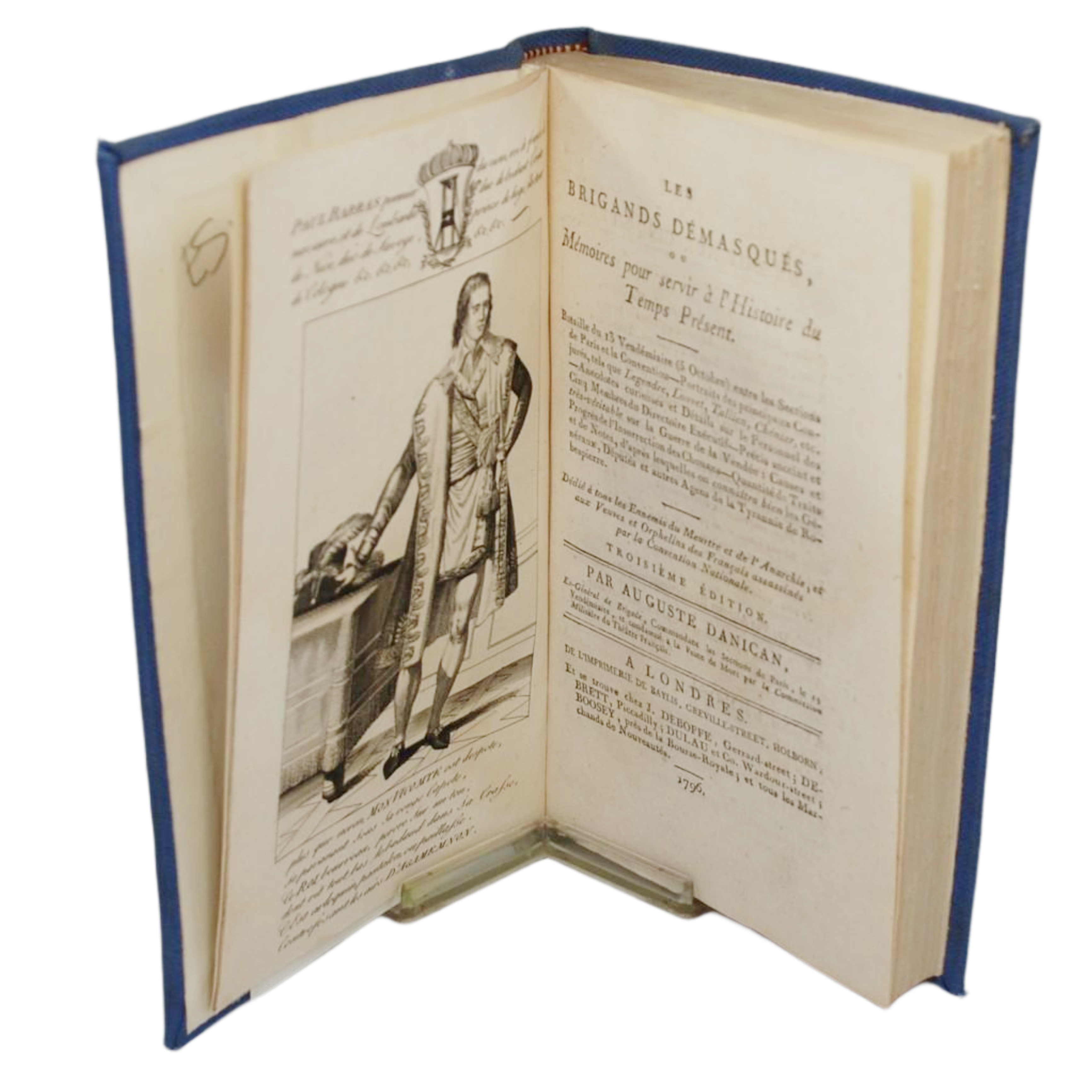 LES BRIGANDS DEMASQUES, OU MÉMOIRE POUR SERVIR À L'HISTOIRE DU TEMPS PRÉSENT. BATAILLE DU 13 VENDÉMIAIRE (5 OCTOBRE) ENTRE LES SECTIONS DE PARIS ET LA CONVENTION.