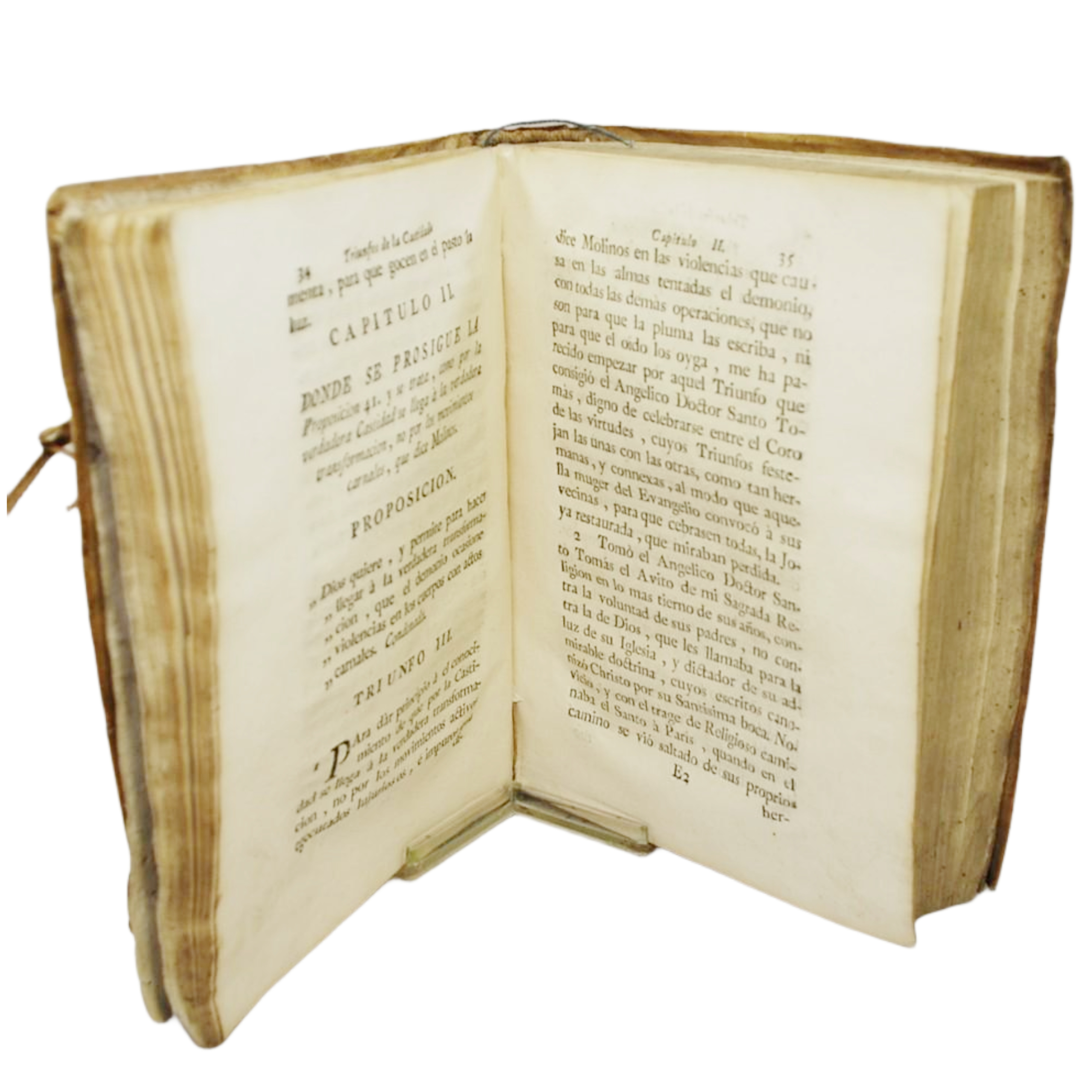 TRIUNFOS DE LA CASTIDAD CONTRA LA LUXURIA DIABOLICA DE MOLINOS, QUE OFRECE A LAS ALMAS EL V. P. PRESENTADO FRAY FRANCISCO DE POSADAS