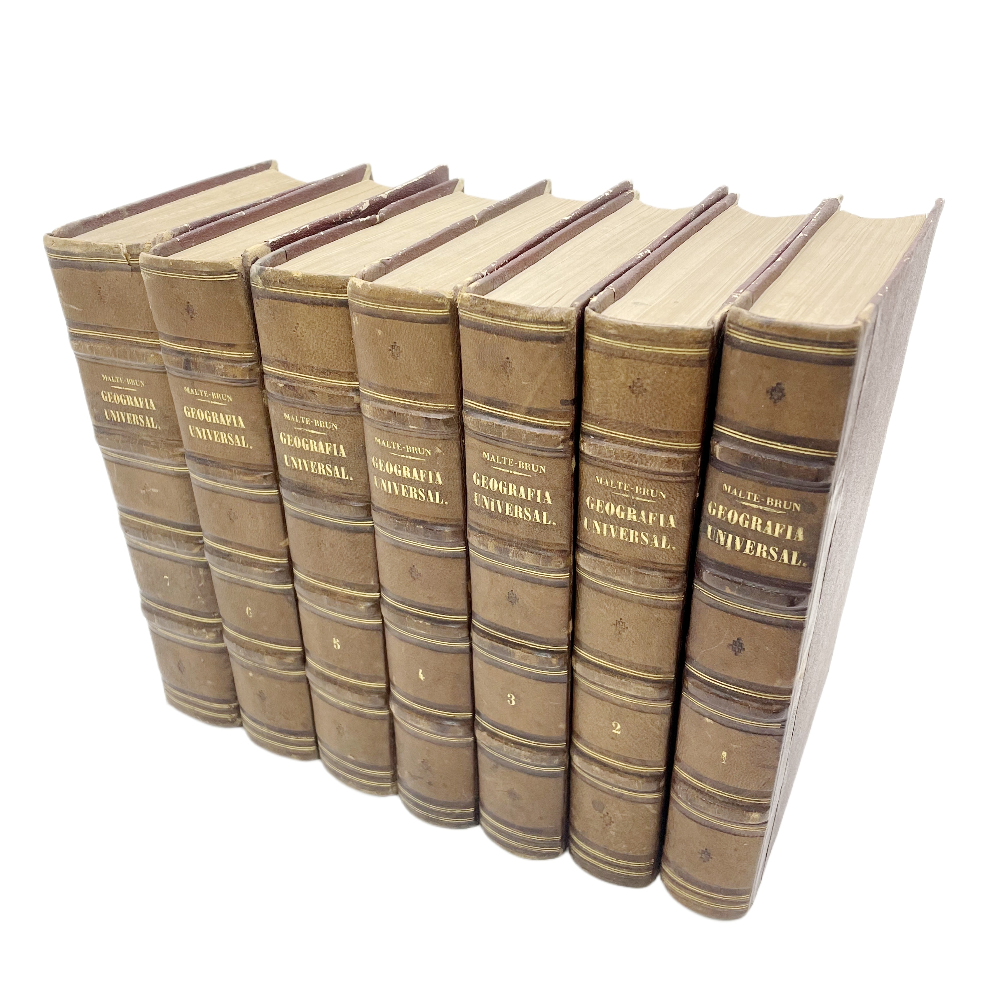 GEOGRAFÍA UNIVERSAL O DESCRIPCIÓN DE TODAS LAS PARTES DEL MUNDO POR EL CÉLEBRE MALTE-BRUN