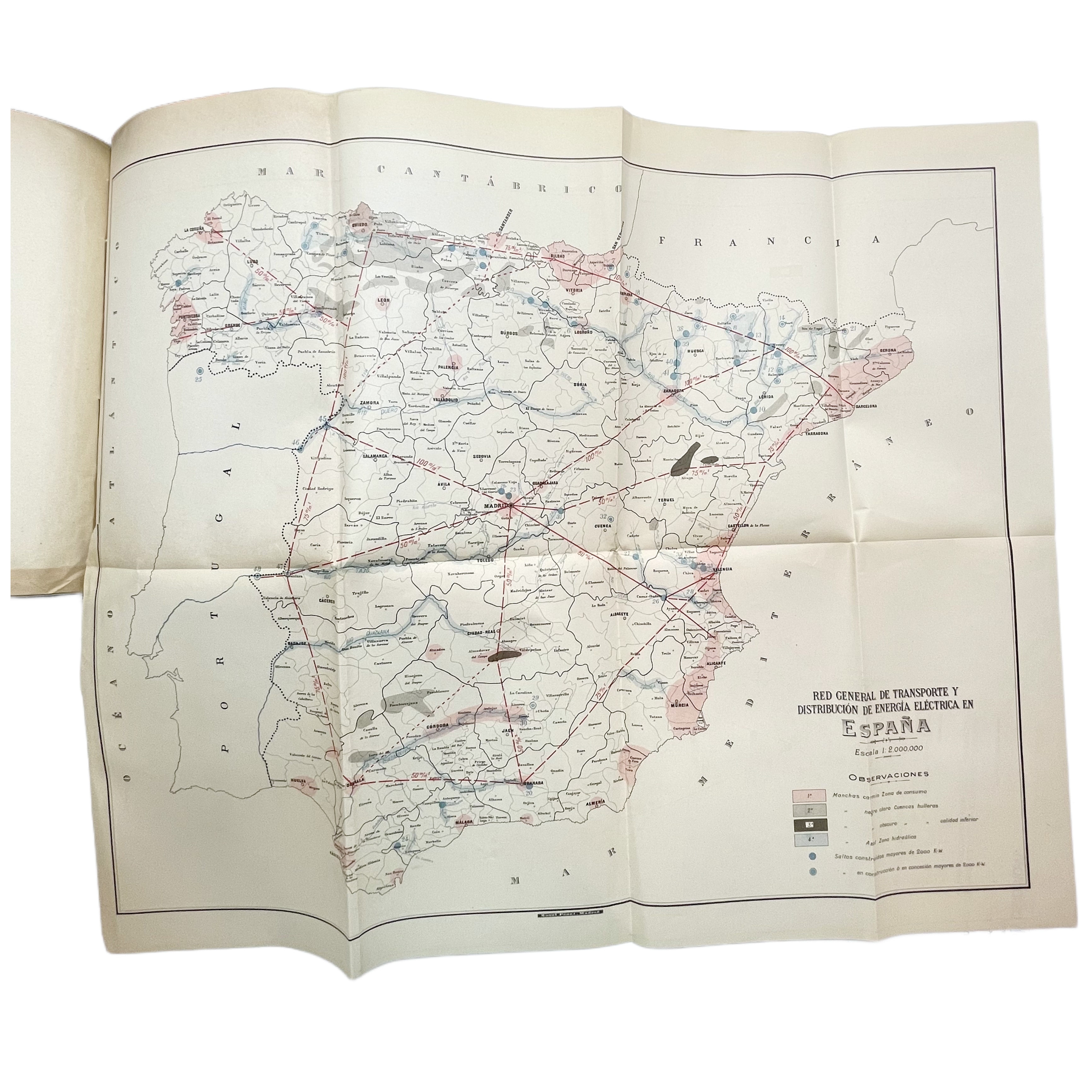 PROYECTO DE LEY PARA EL ESTABLECIMIENTO DE UNA RED NACIONAL DE DISTRIBUCIÓN DE CORRIENTE ELÉCTRICA. INFORME DE LA COMISIÓN PERMANENTE ESPAÑOLA DE ELECTRICIDAD