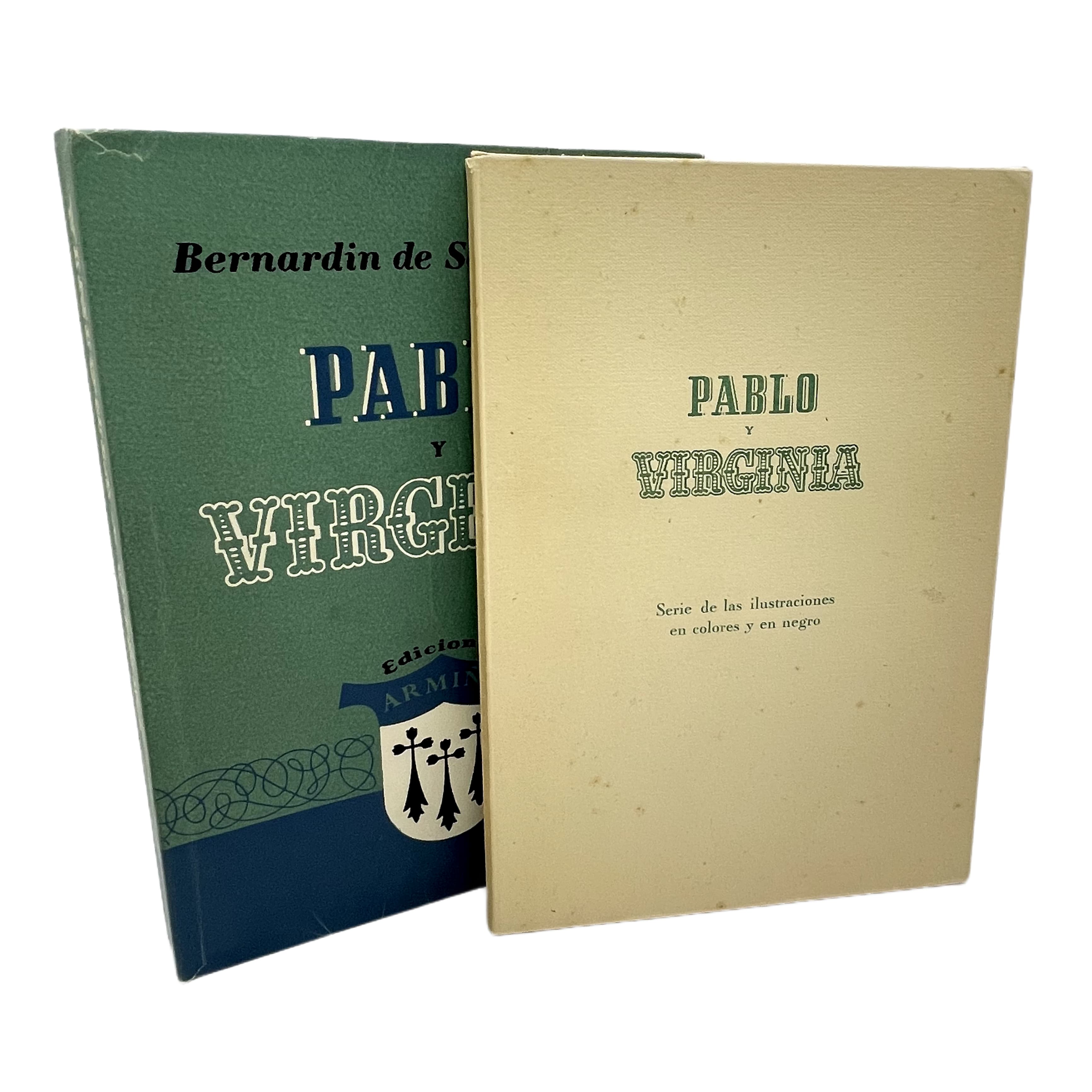 PABLO Y VIRGINIA. TRADUCCIÓN DE RAFAEL M. BISBAL. ILUSTRACIONES DE ALFREDO OPISSO.
