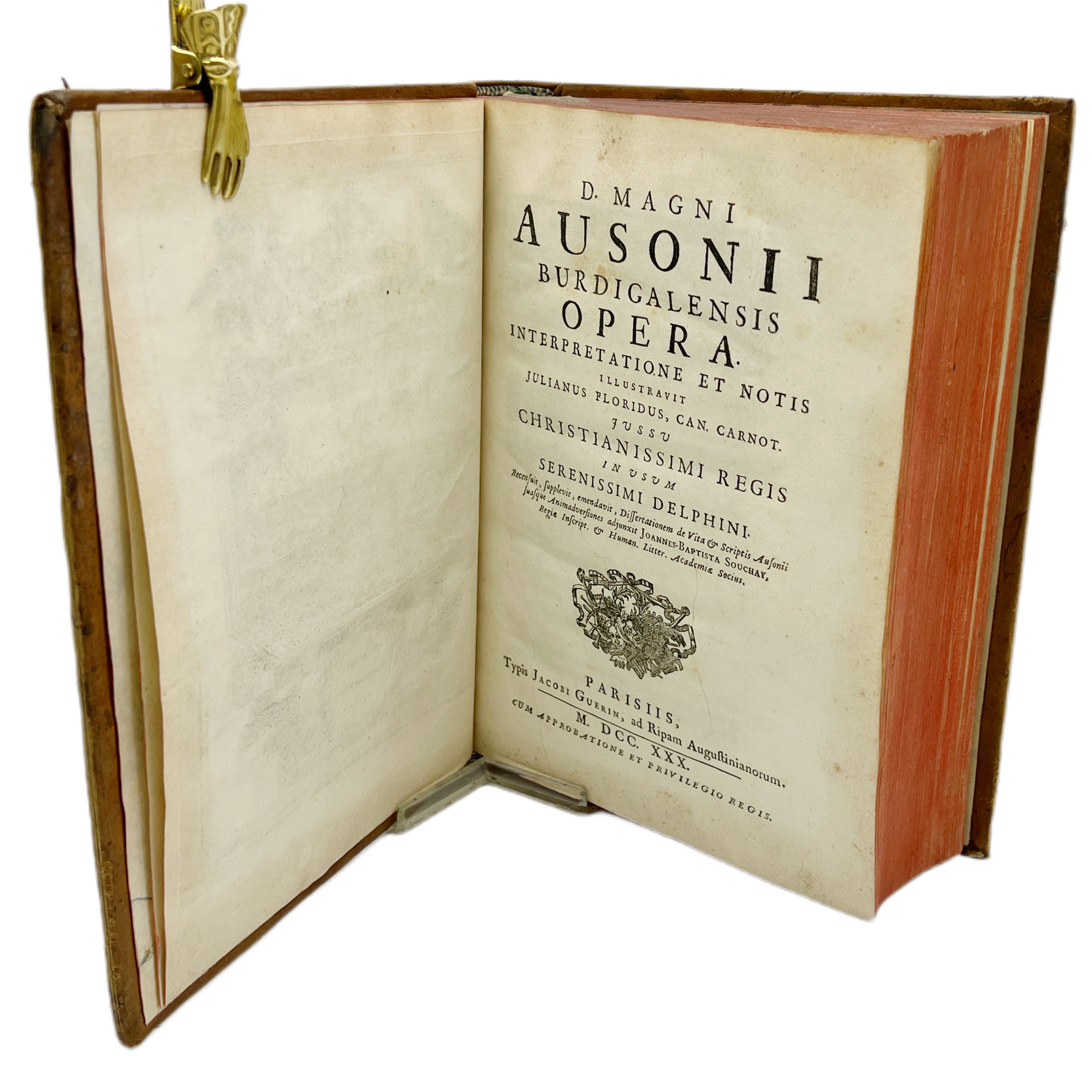 D. MAGNI AUSONII BURDIGALENSIS OPERA INTERPRETATIONE ET NOTIS.