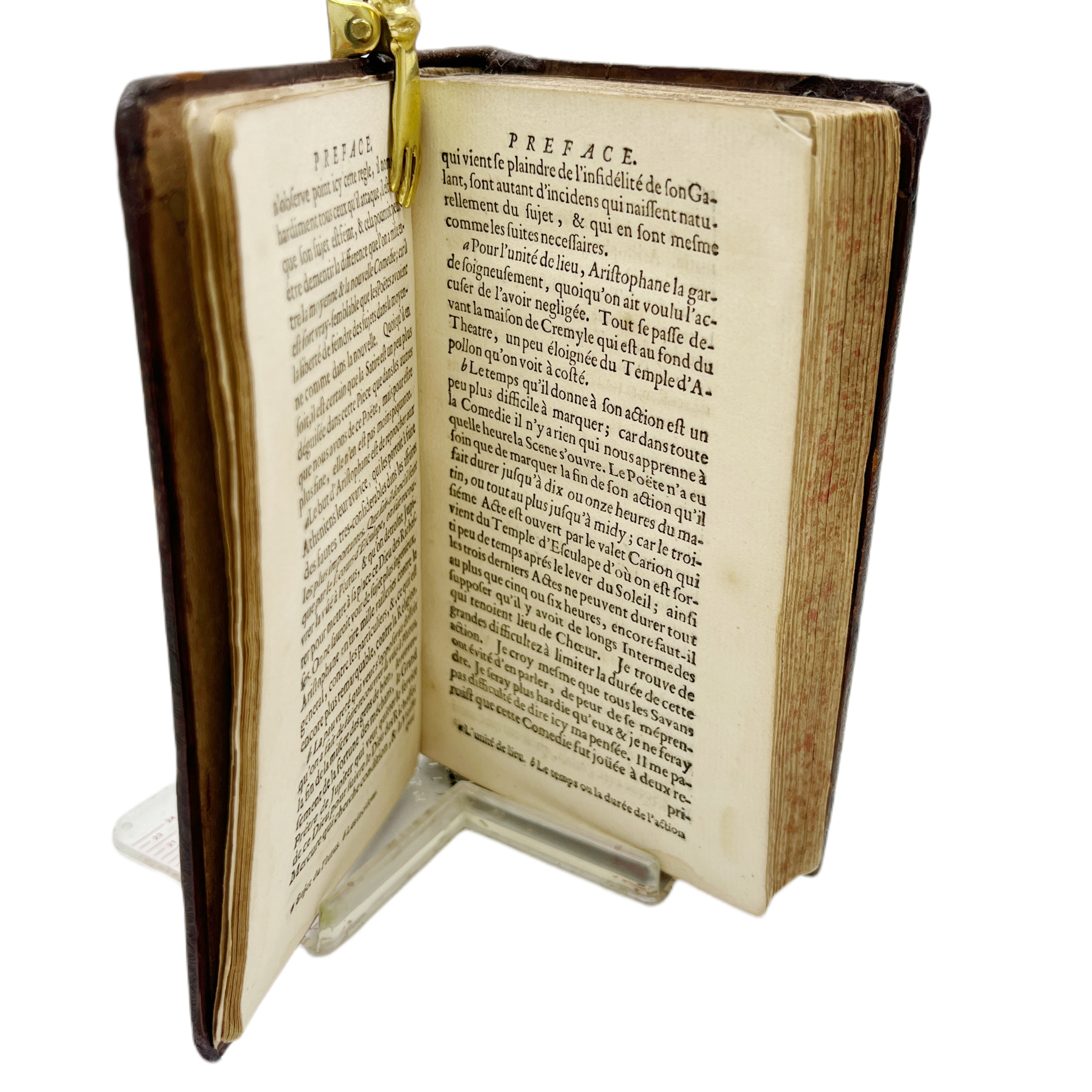 COMEDIES GRECQUES D'ARISTOPHANE TRADUITES EN FRANCOIS AVEC DES NOTES CRITIQUES, UN EXAMEN DE CHAQUE PIECE SELON LES REGLES DU THEATRE PAR MADAME DACIER.