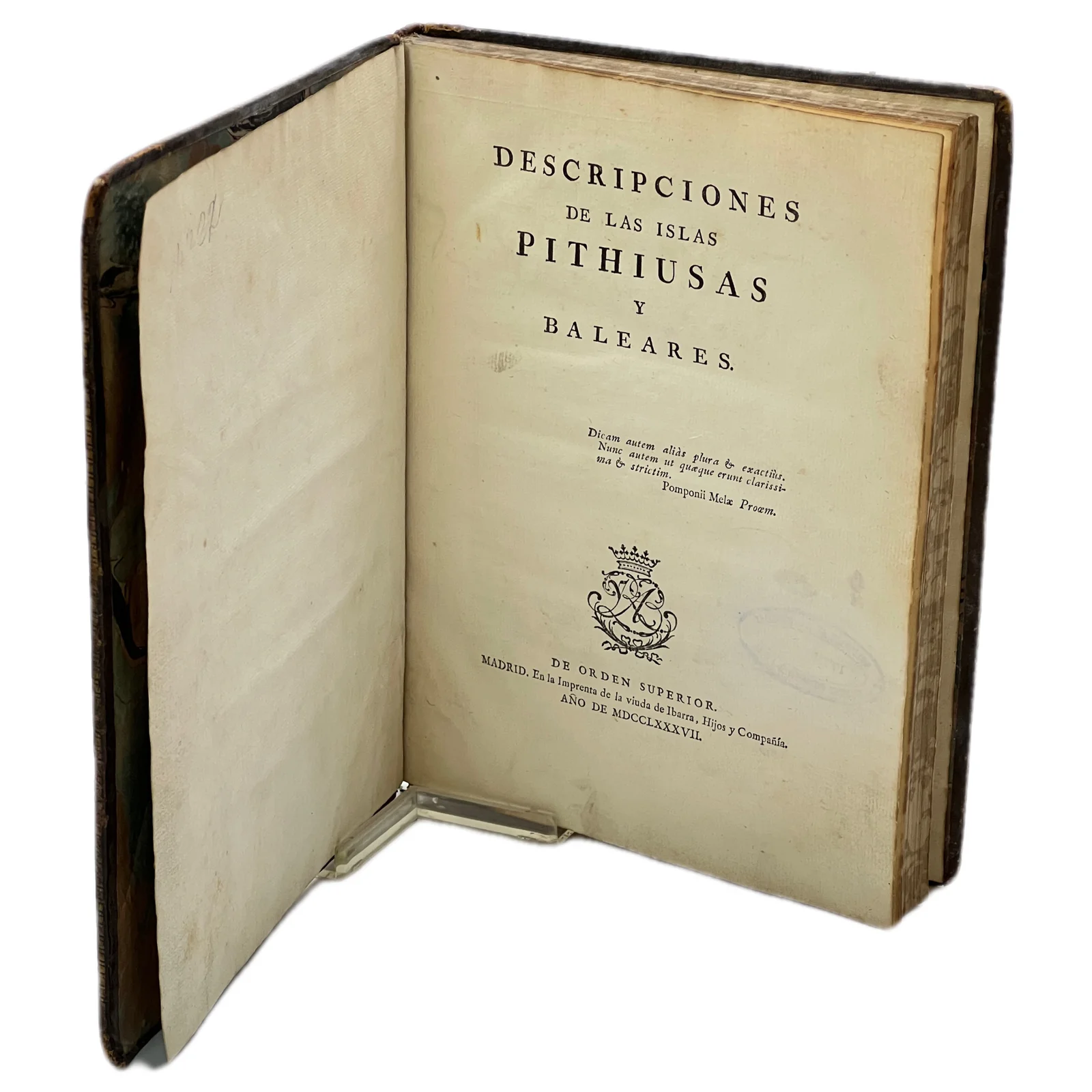 DESCRIPCIONES DE LAS ISLAS PHITIUSAS Y BALEARES