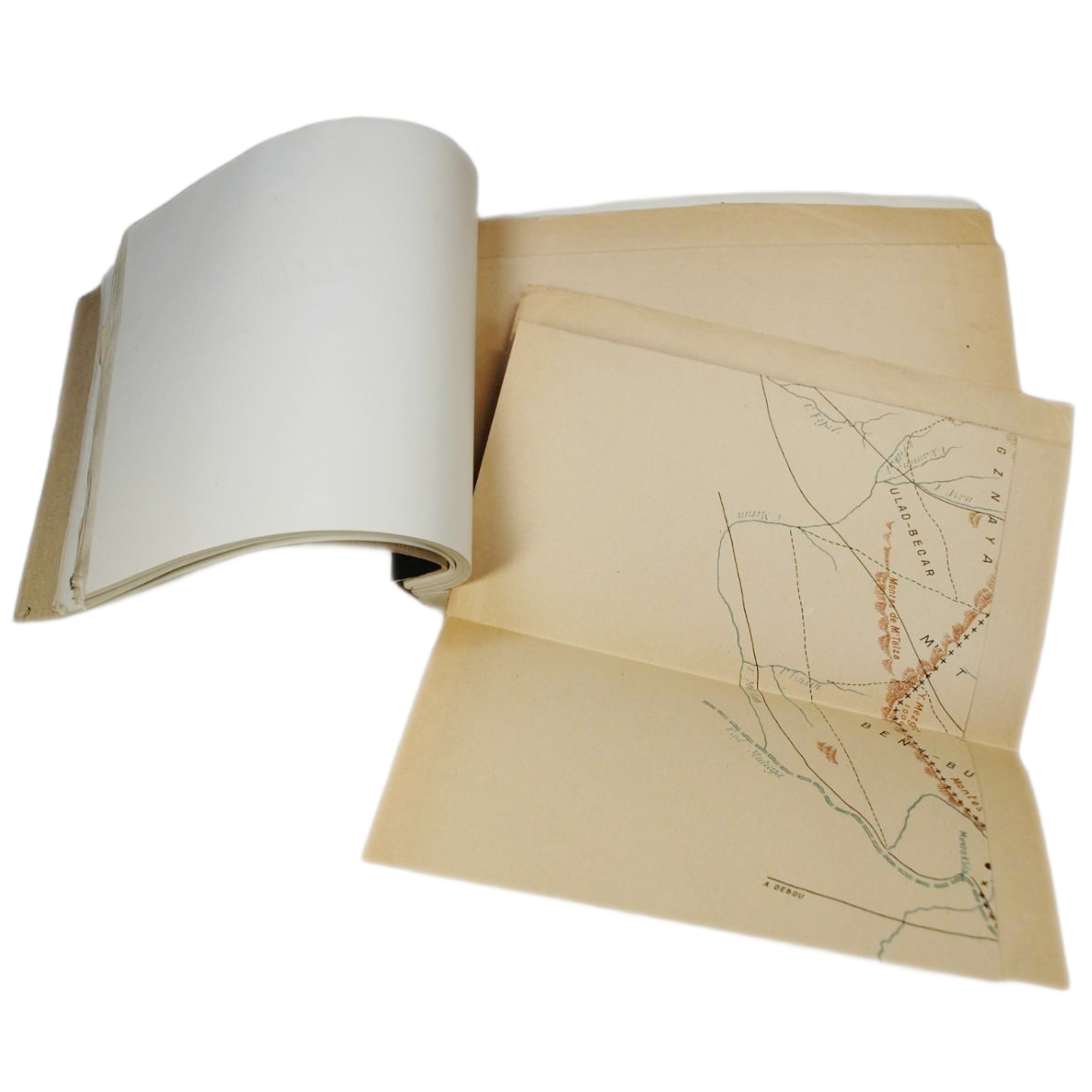 DONOSO CORTÉS - GEOGRAFÍA ZONAS ESPAÑOLAS DE MARRUECOS - 1914