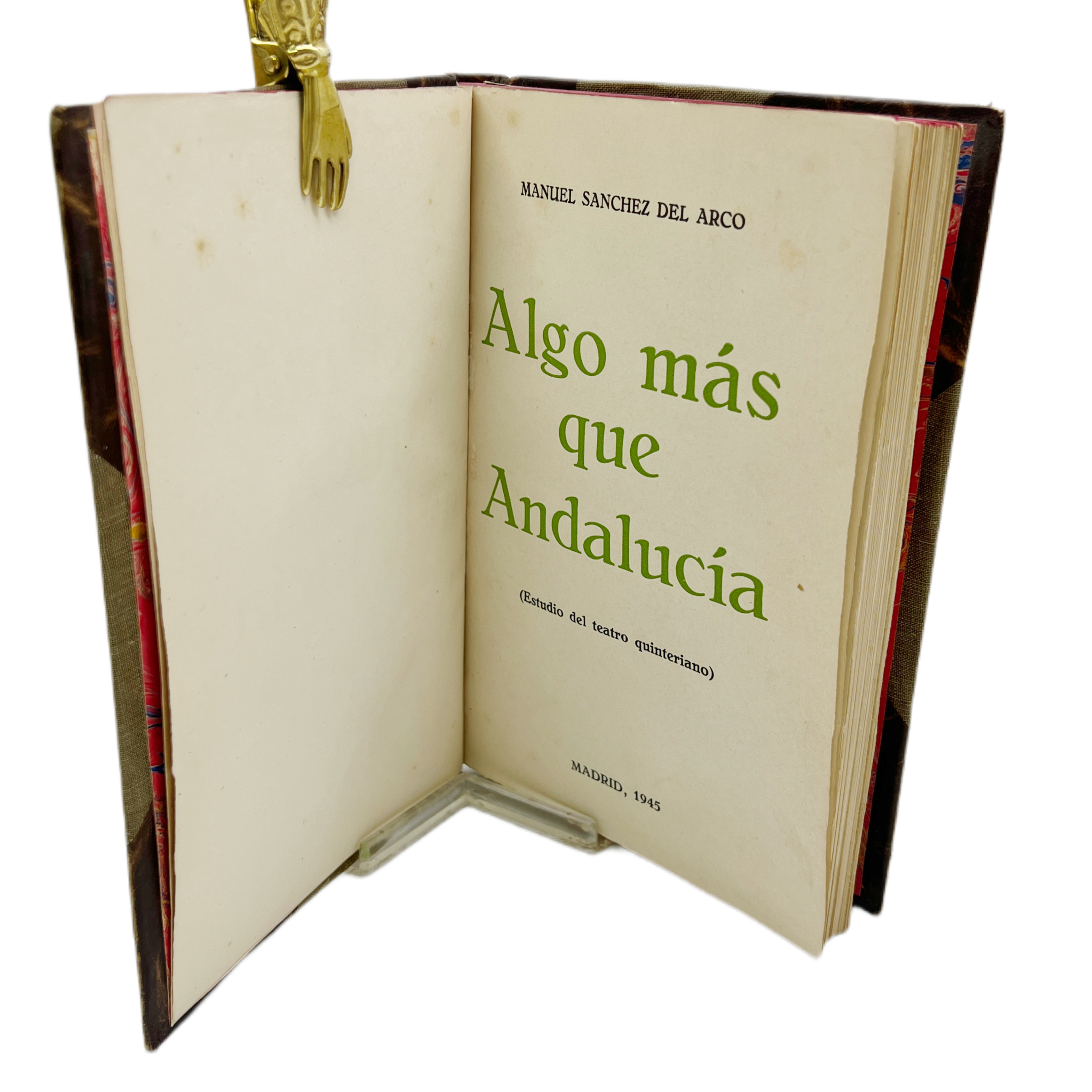 ALGO MÁS QUE ANDALUCÍA (ESTUDIO DEL TEATRO QUINTERIANO).