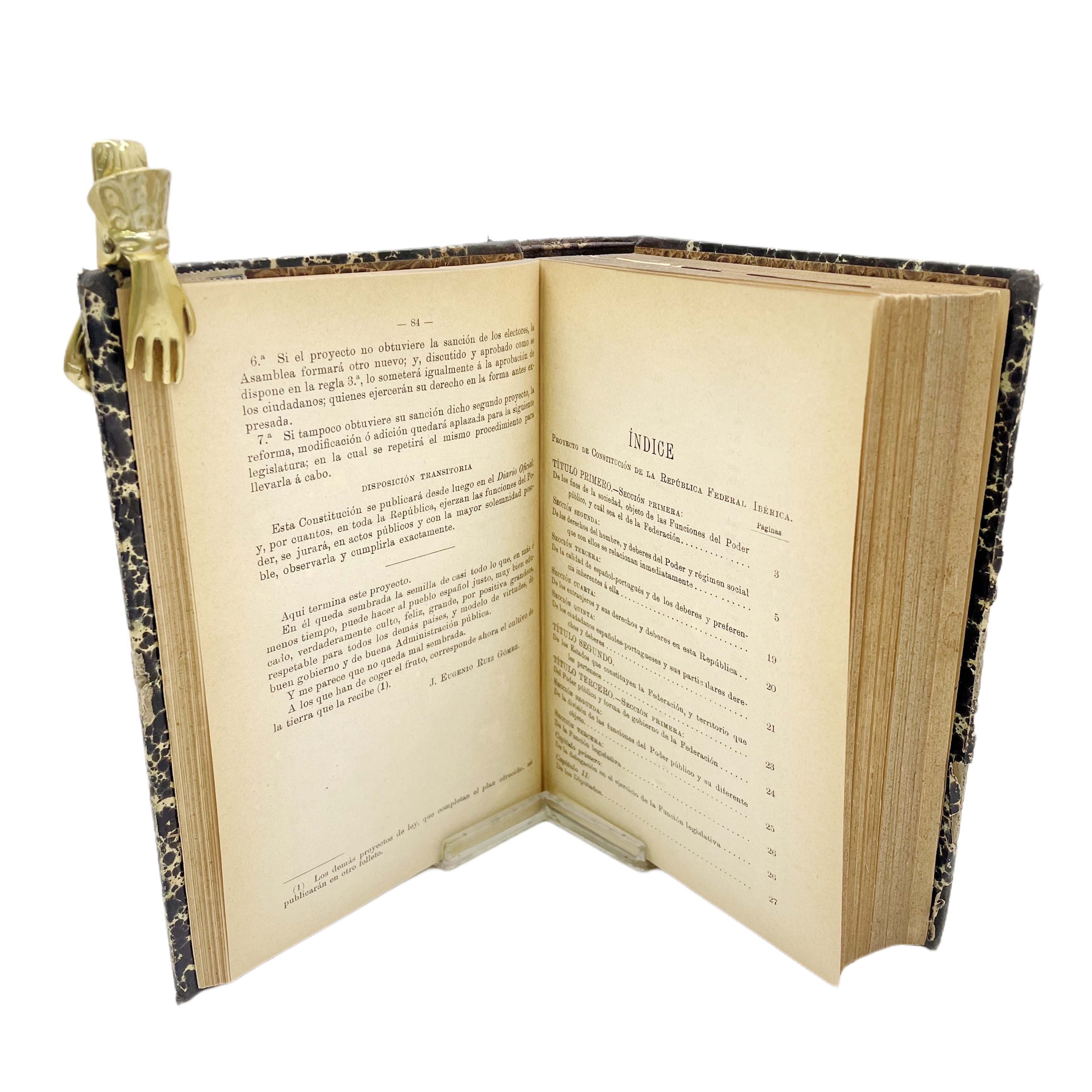 VOLUMEN FACTICIO SOBRE ASUNTOS ECONÓMICOS Y SOCIALES DE LA ESPAÑA DE FINALES DEL XIX